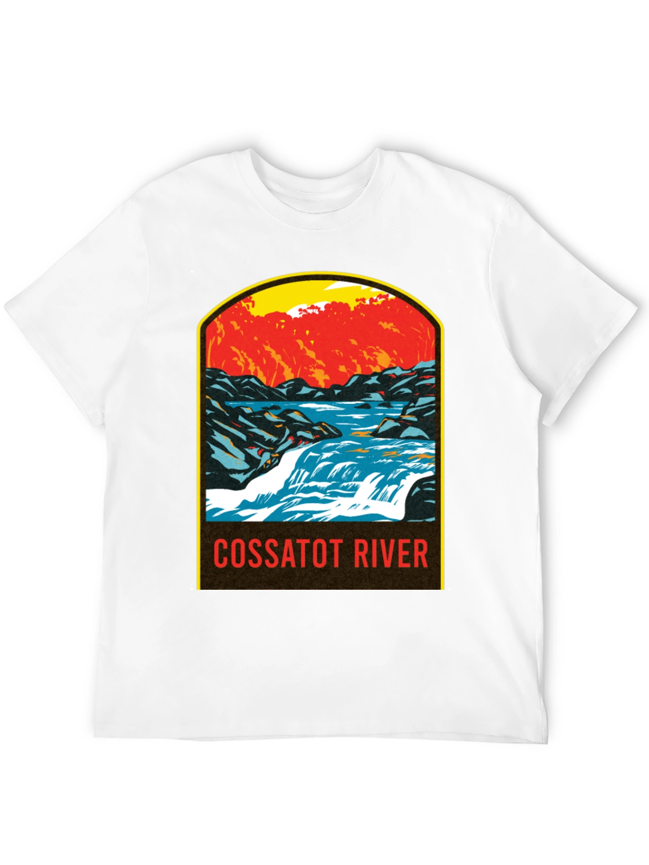 Cossatot River Graphic Tee - Arkansas Nature T-Shirt