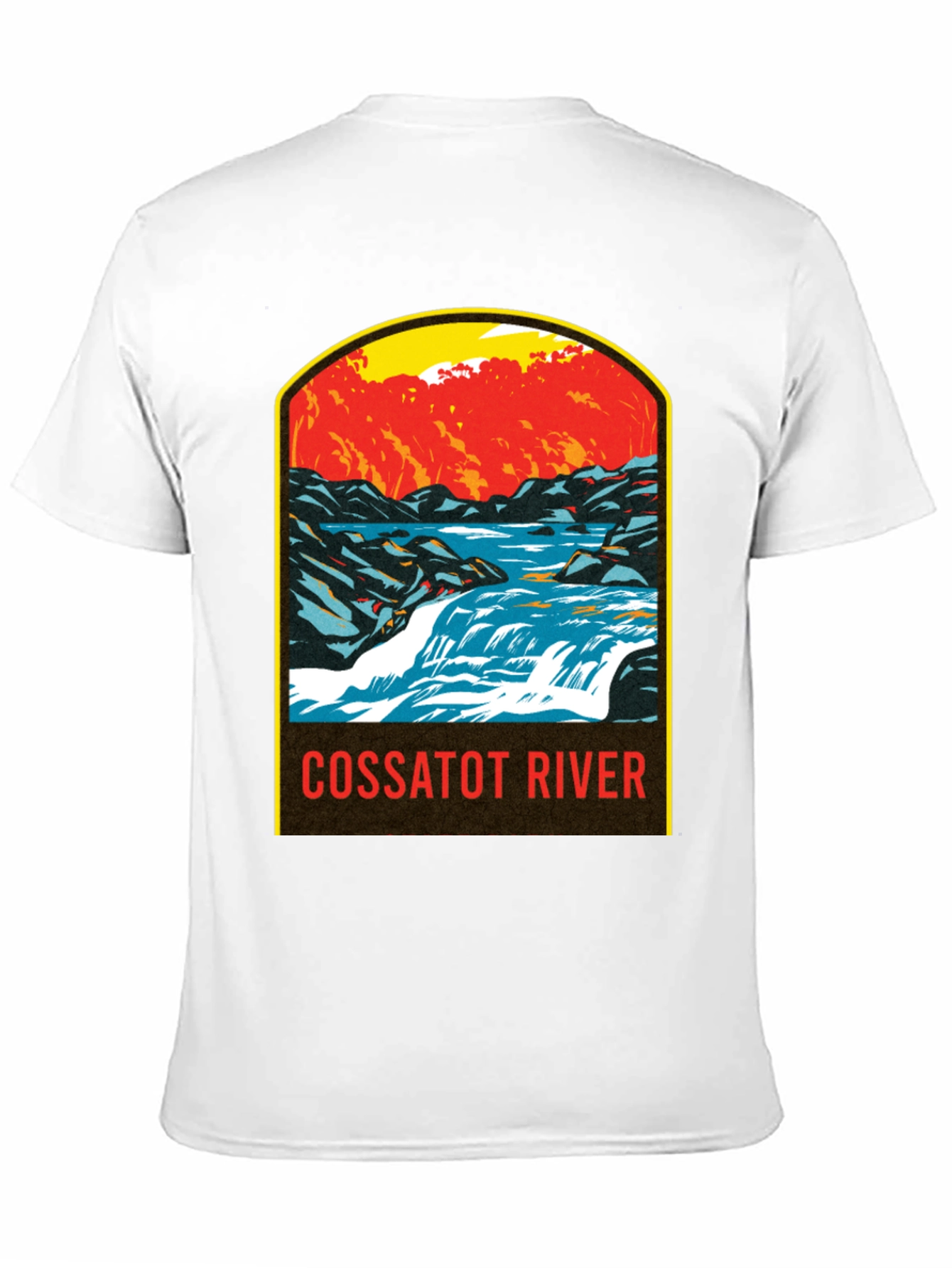 Cossatot River Graphic Tee - Arkansas Nature T-Shirt