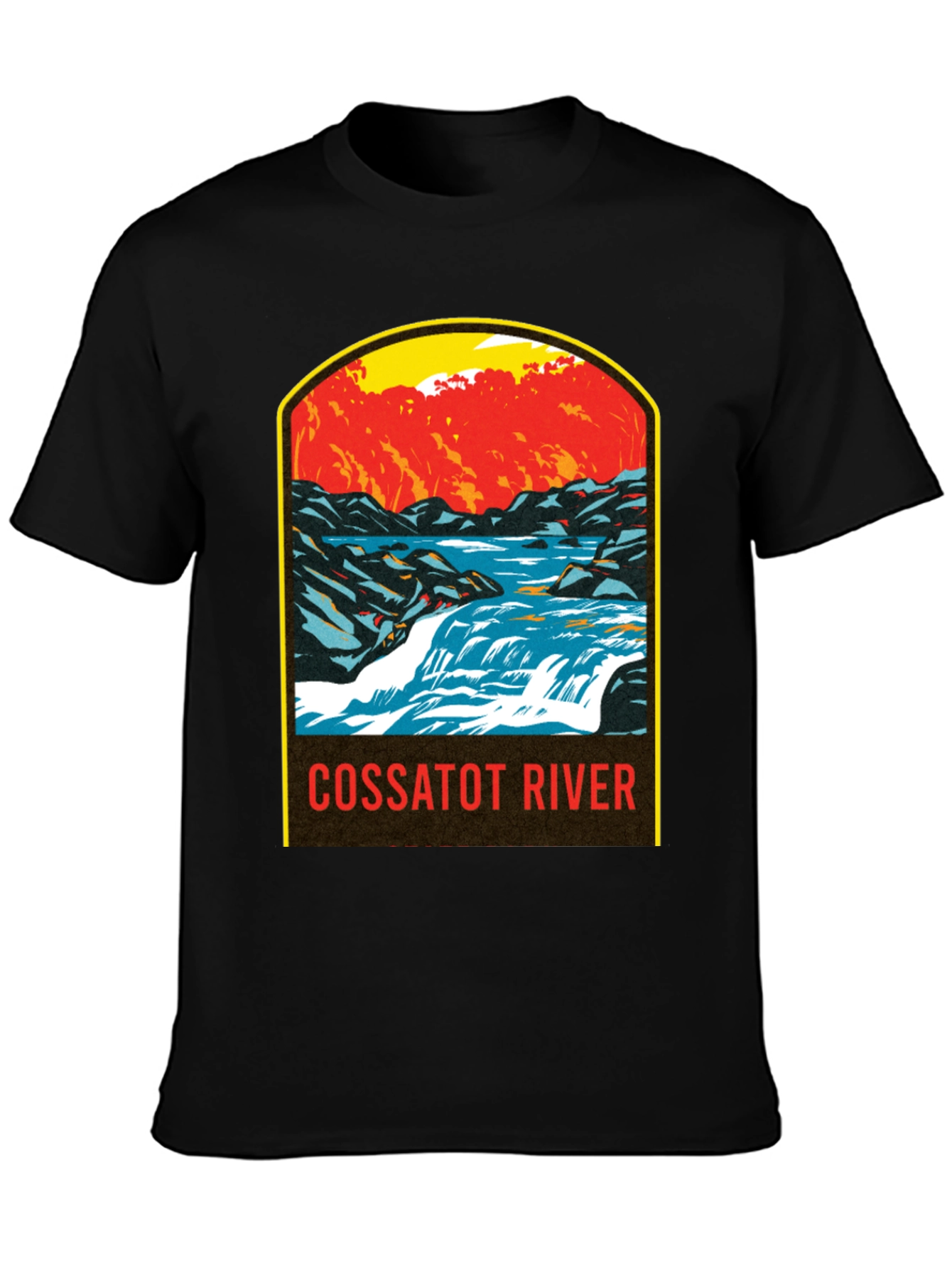 Cossatot River Graphic Tee - Arkansas Nature T-Shirt