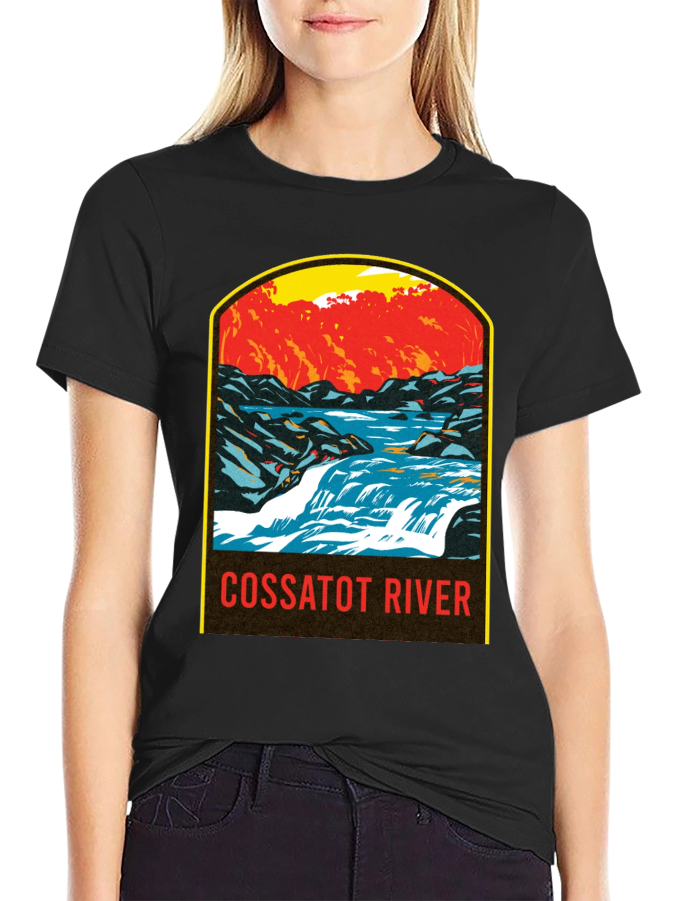 Cossatot River Graphic Tee - Arkansas Nature T-Shirt