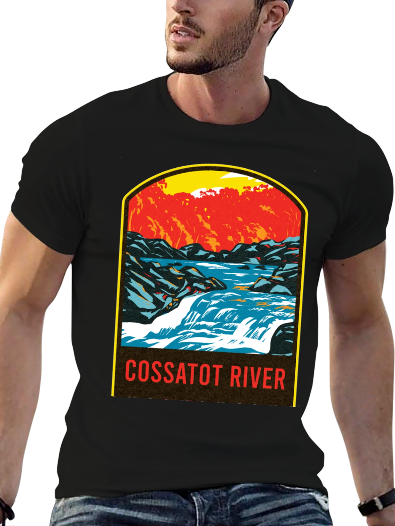 Cossatot River Graphic Tee - Arkansas Nature T-Shirt