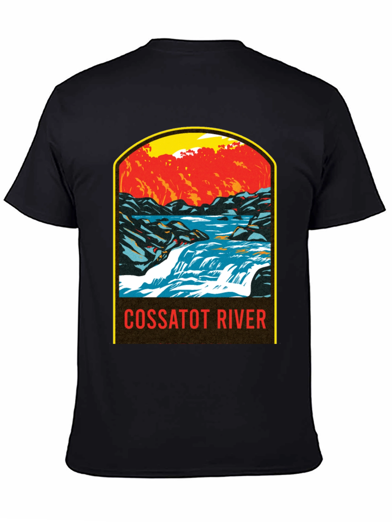 Cossatot River Graphic Tee - Arkansas Nature T-Shirt
