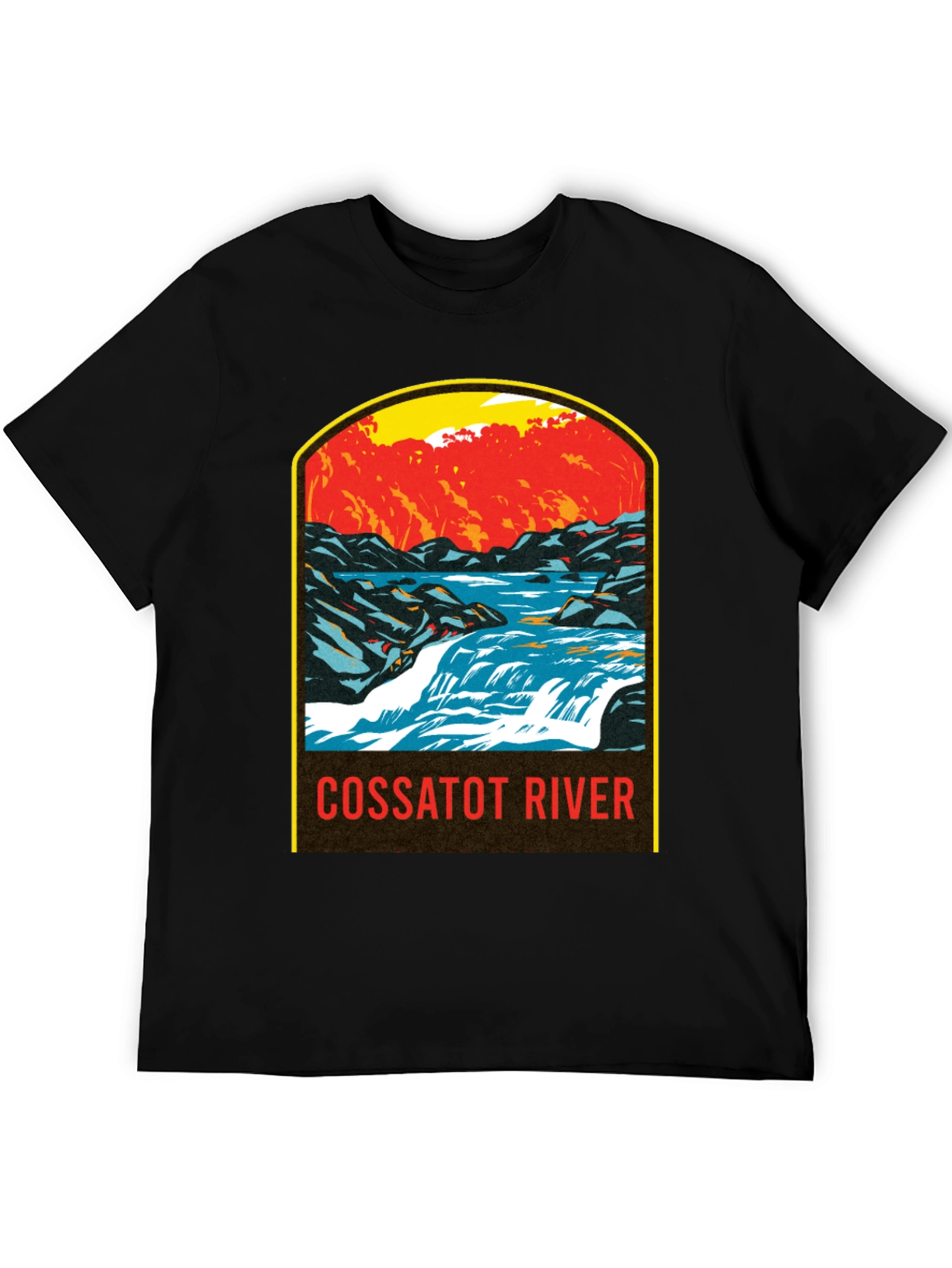 Cossatot River Graphic Tee - Arkansas Nature T-Shirt