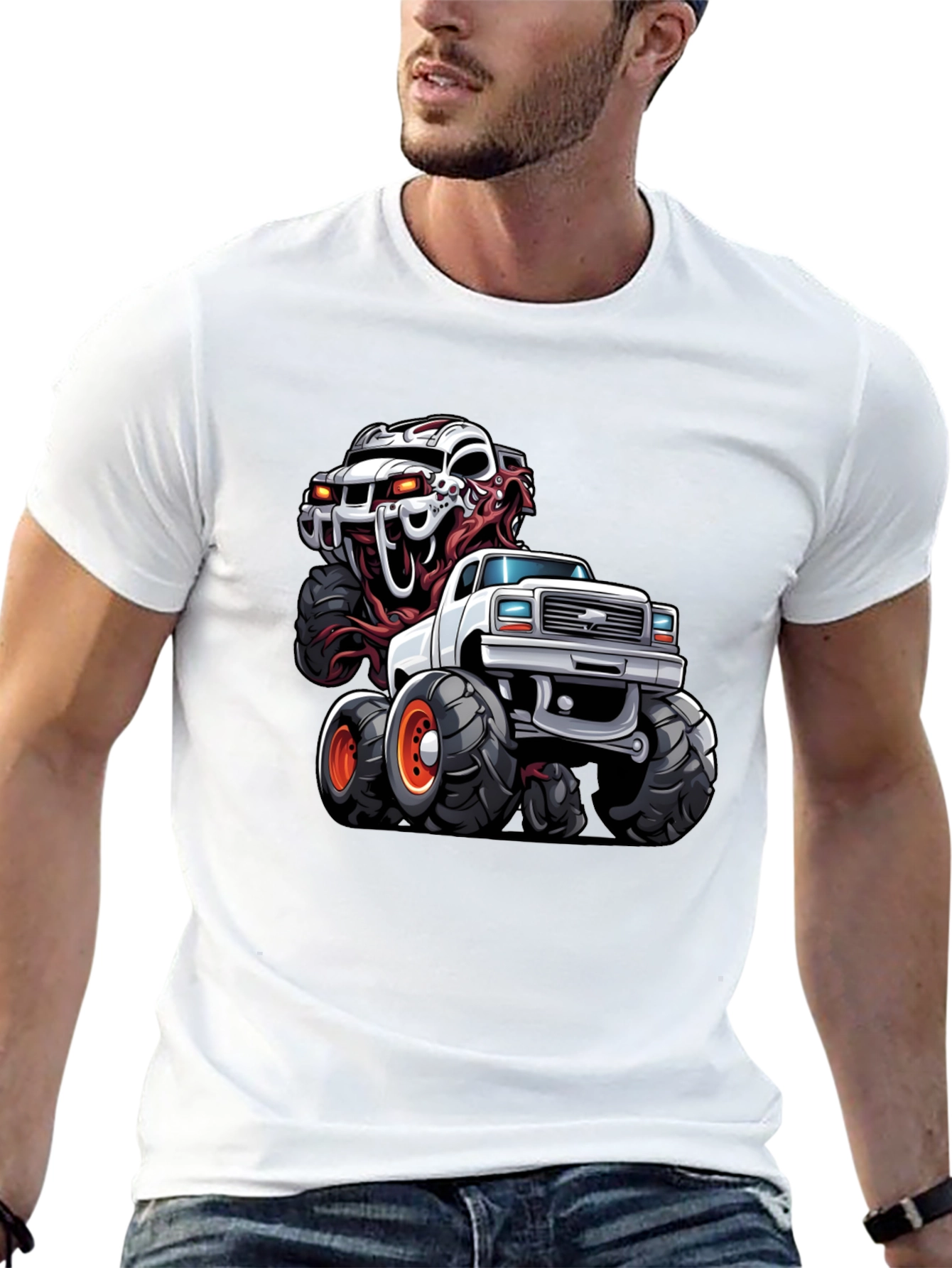 Monster Truck T-Shirt - Cool Graphic Tee