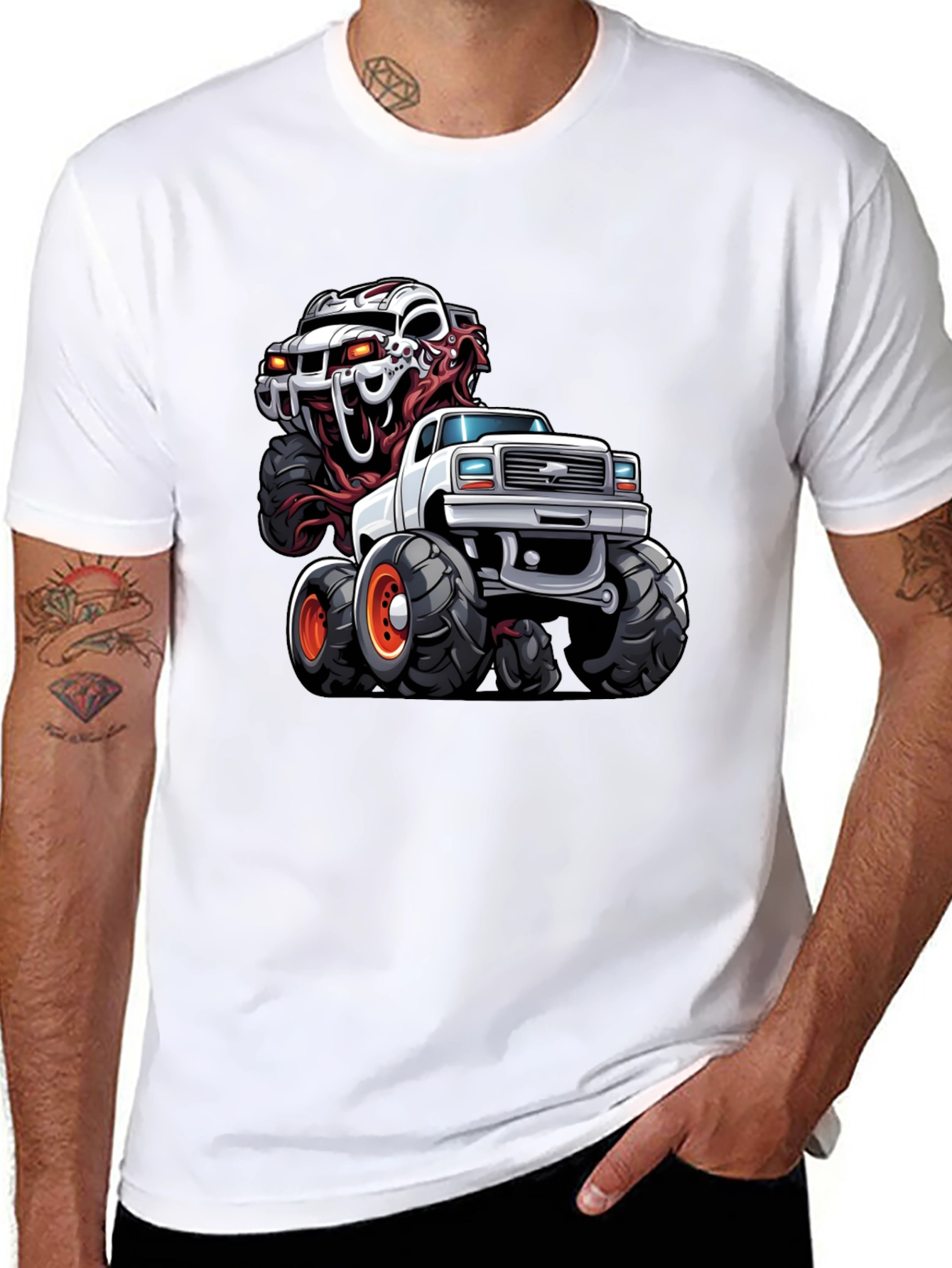 Monster Truck T-Shirt - Cool Graphic Tee