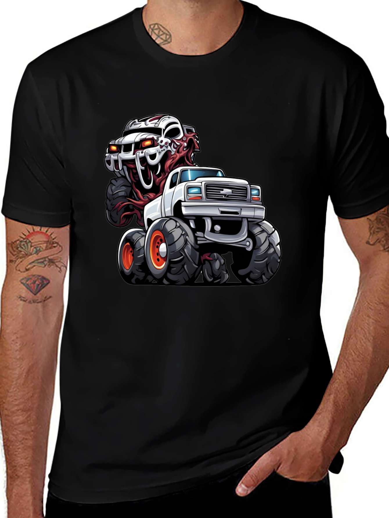 Monster Truck T-Shirt - Cool Graphic Tee