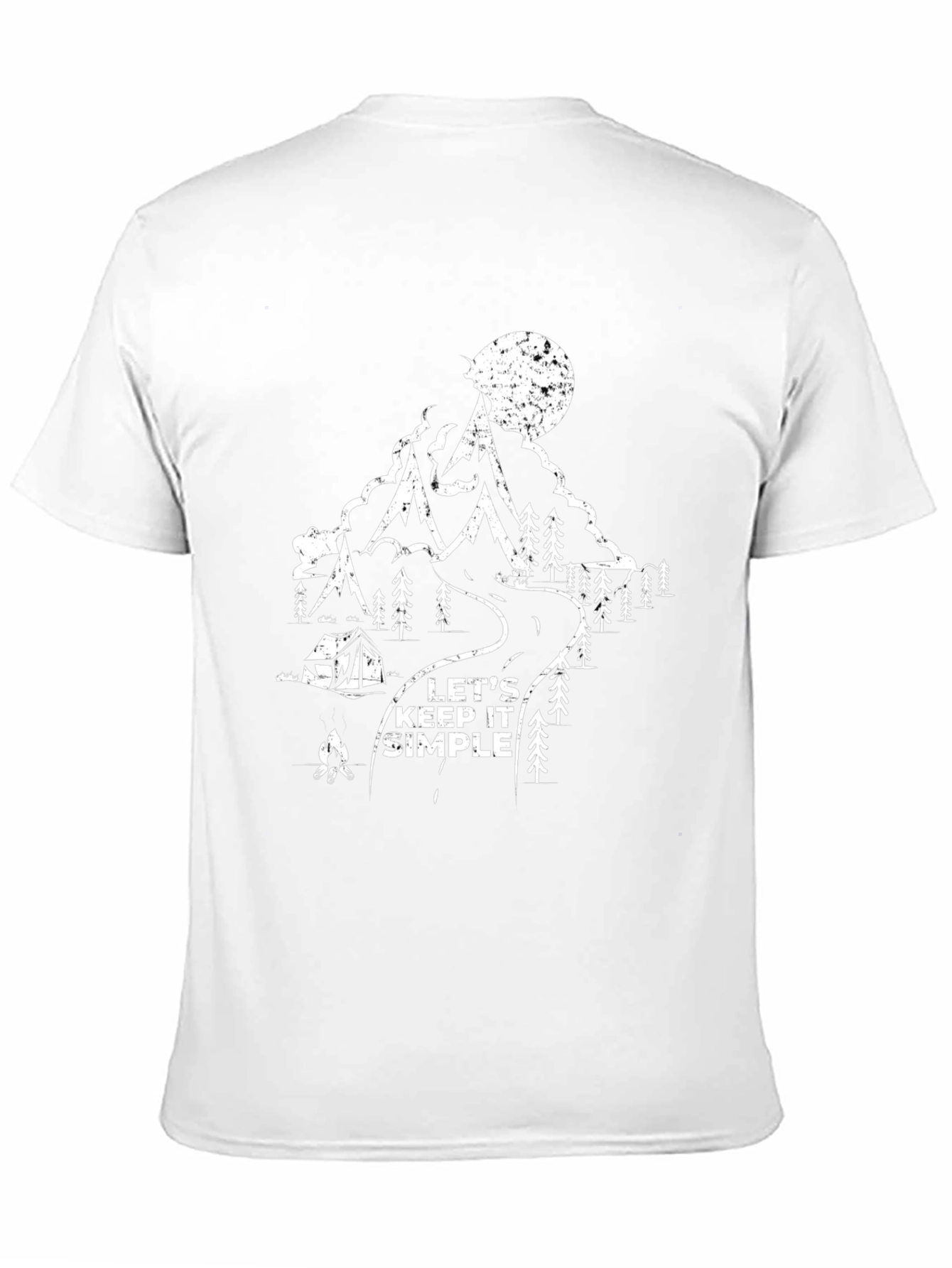 Lets Keep It Simple Camping T-Shirt