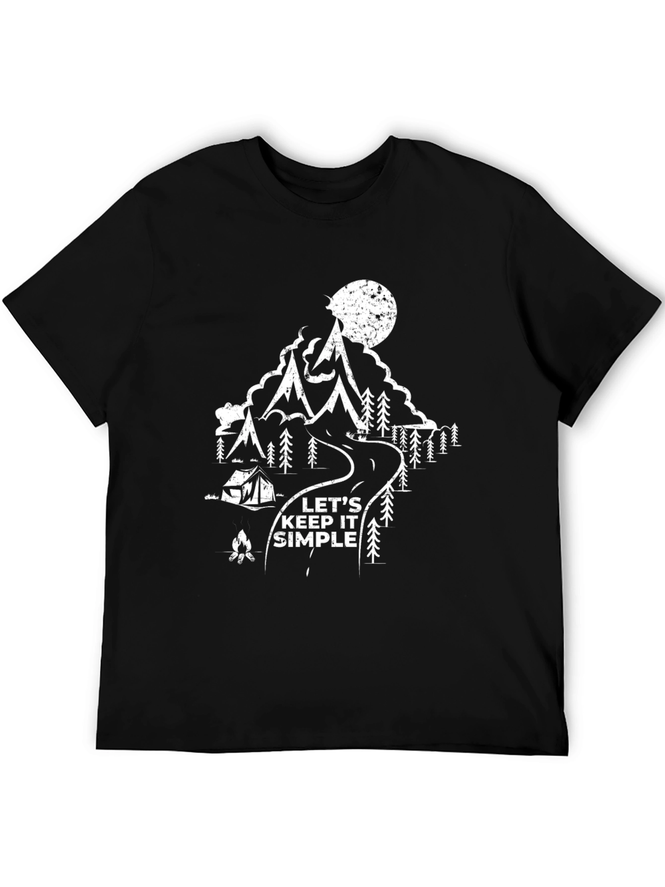 Lets Keep It Simple Camping T-Shirt