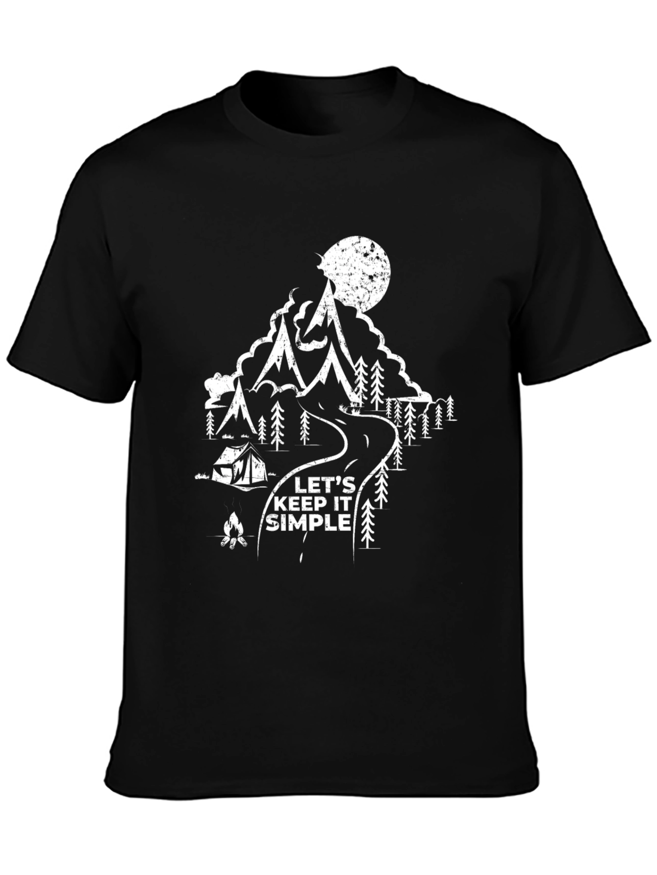 Lets Keep It Simple Camping T-Shirt