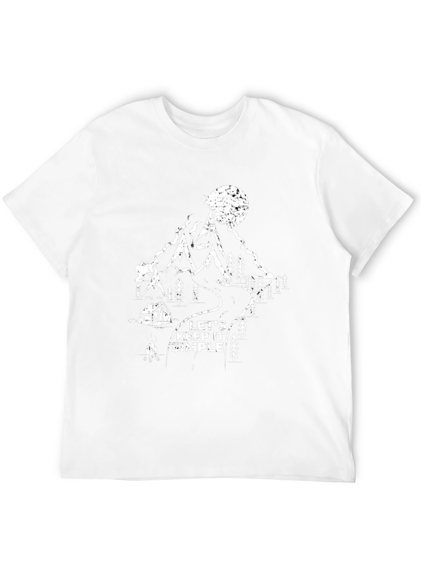 Lets Keep It Simple Camping T-Shirt