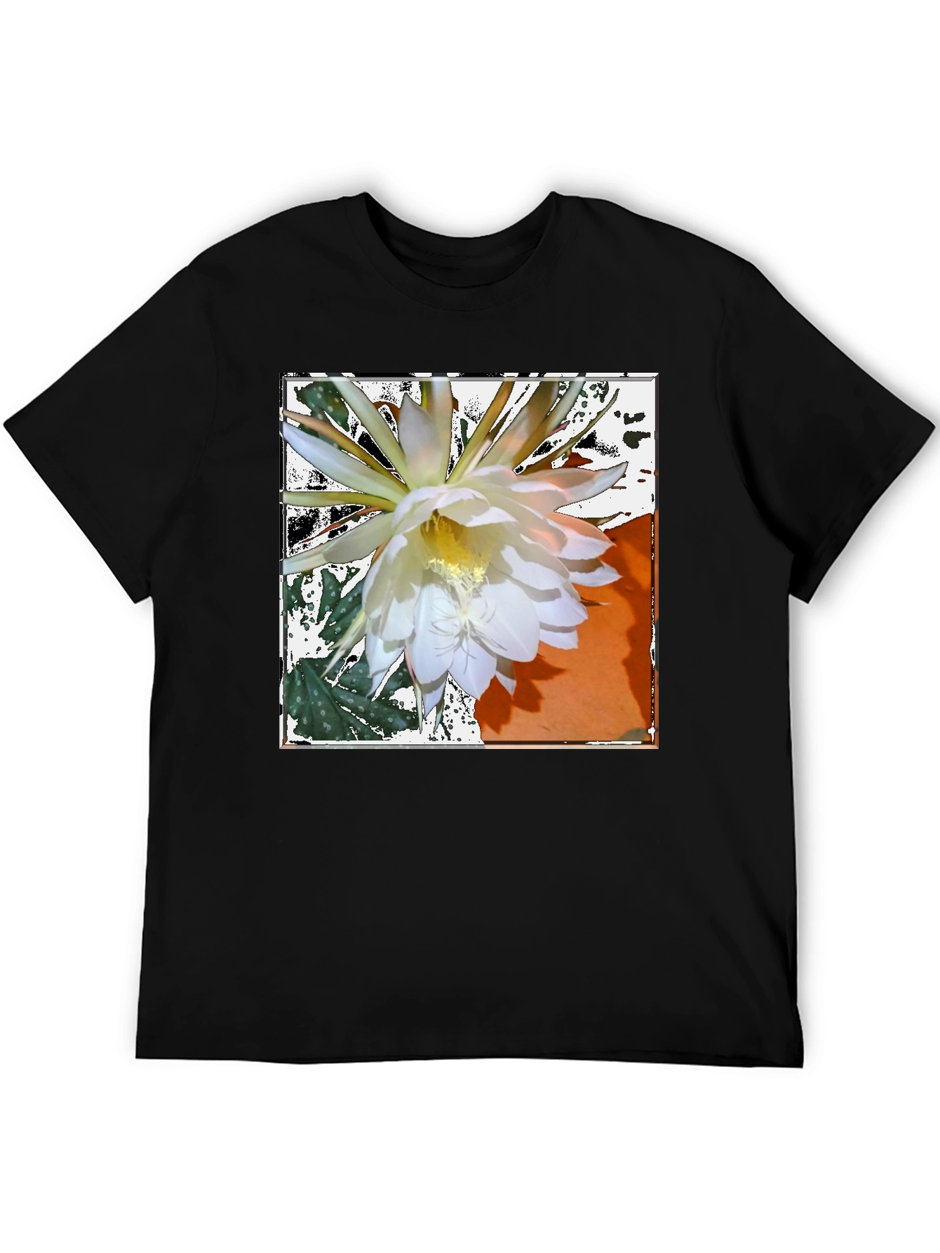 Floral Graphic Tee - Night Blooming Cereus