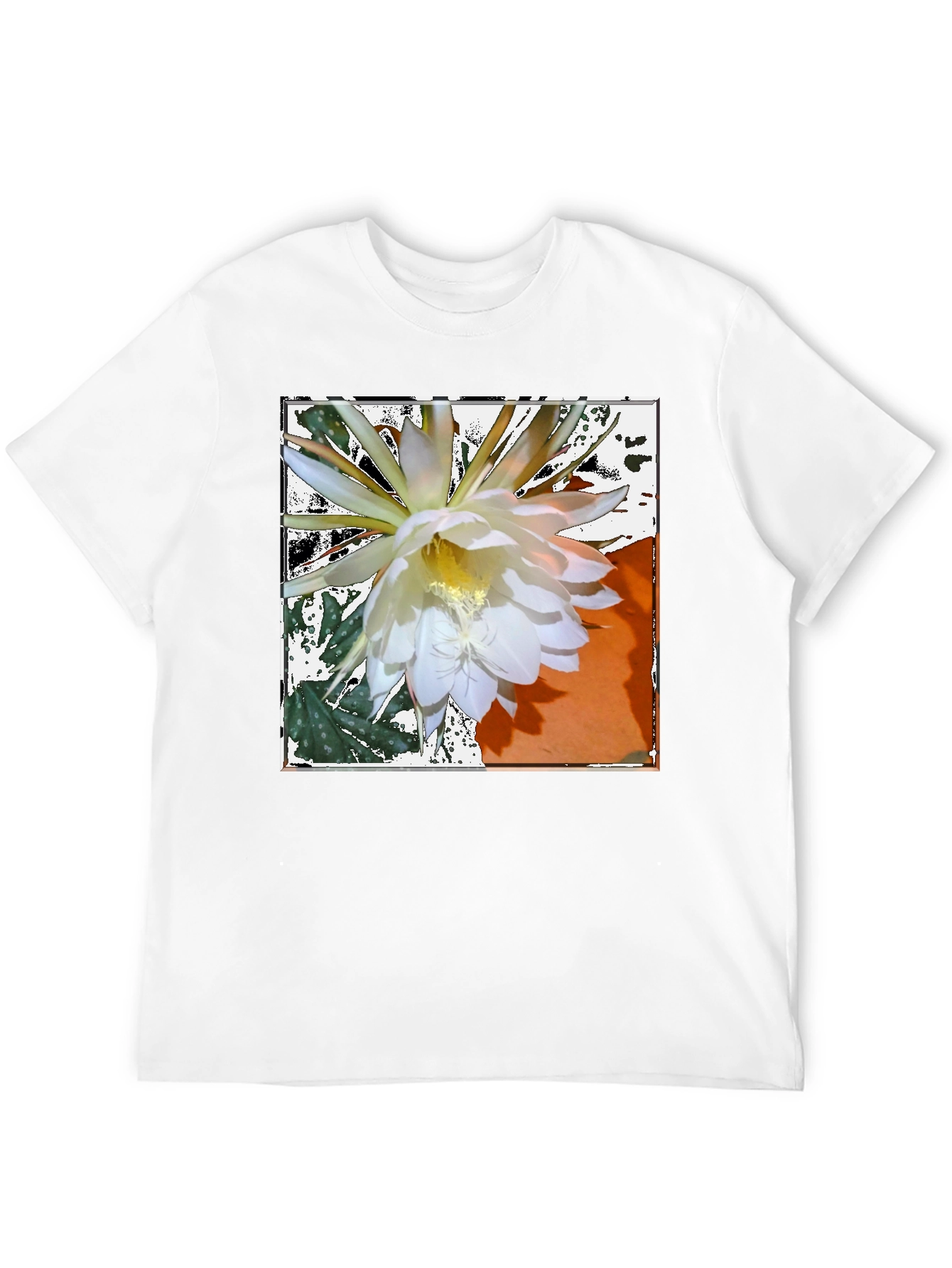 Floral Graphic Tee - Night Blooming Cereus