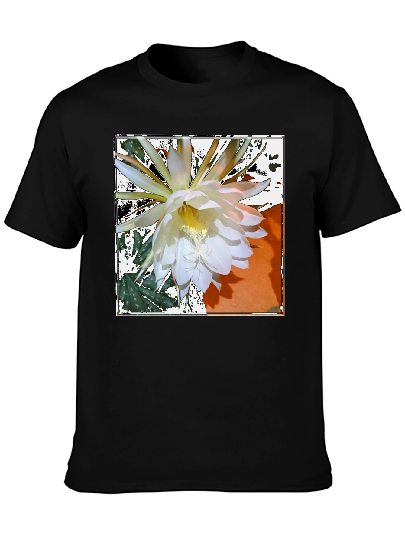 Floral Graphic Tee - Night Blooming Cereus
