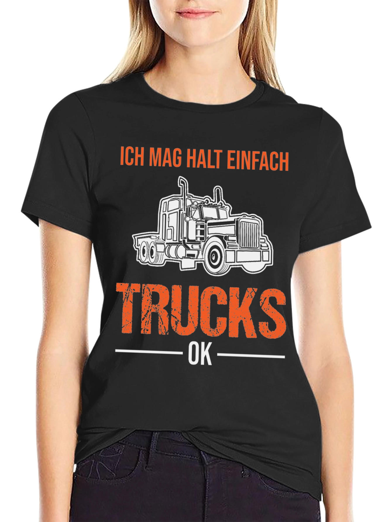 Ich Mag Halt Einfach Trucks OK T-Shirt