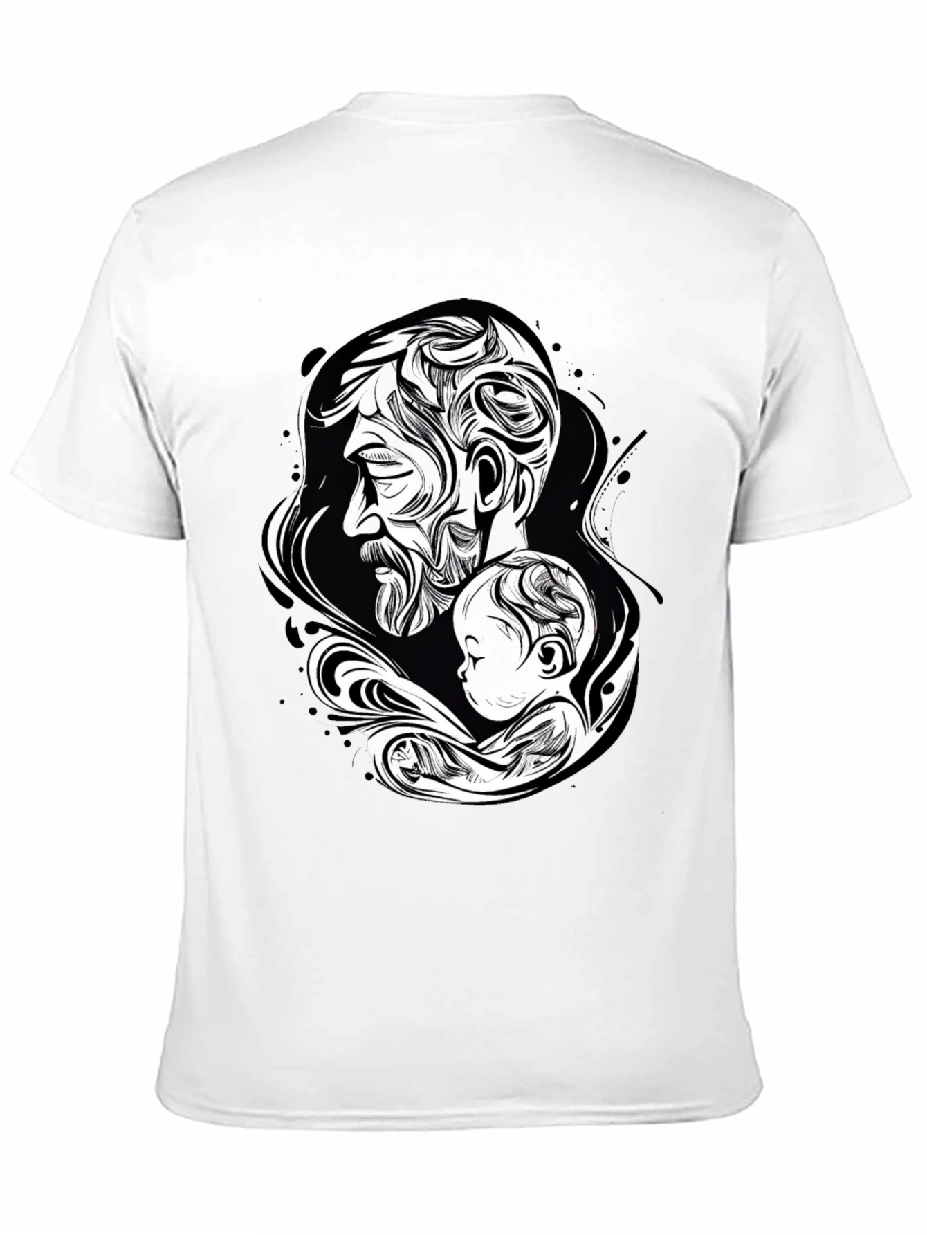 Father & Child Graphic Tee - Stylish Comfort