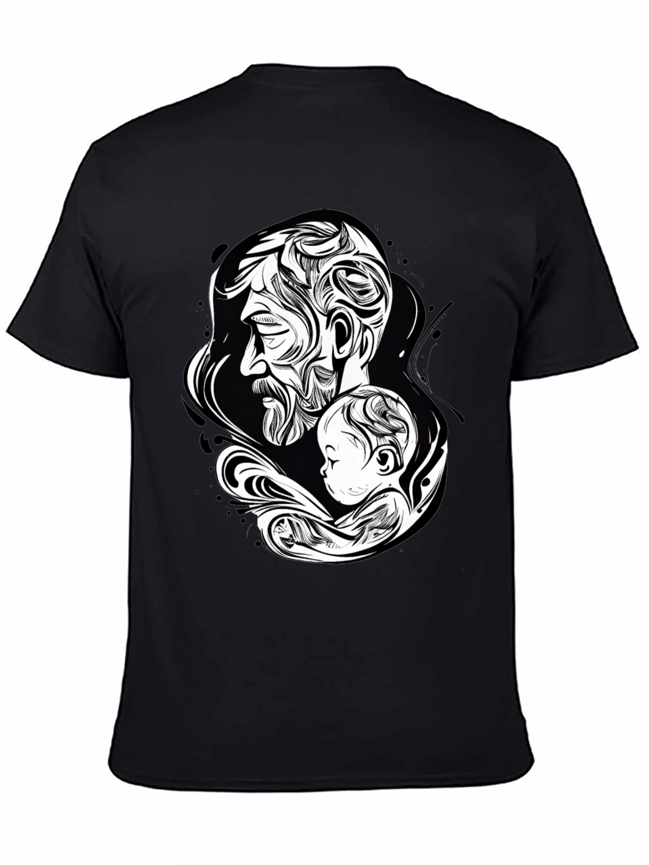 Father & Child Graphic Tee - Stylish Comfort