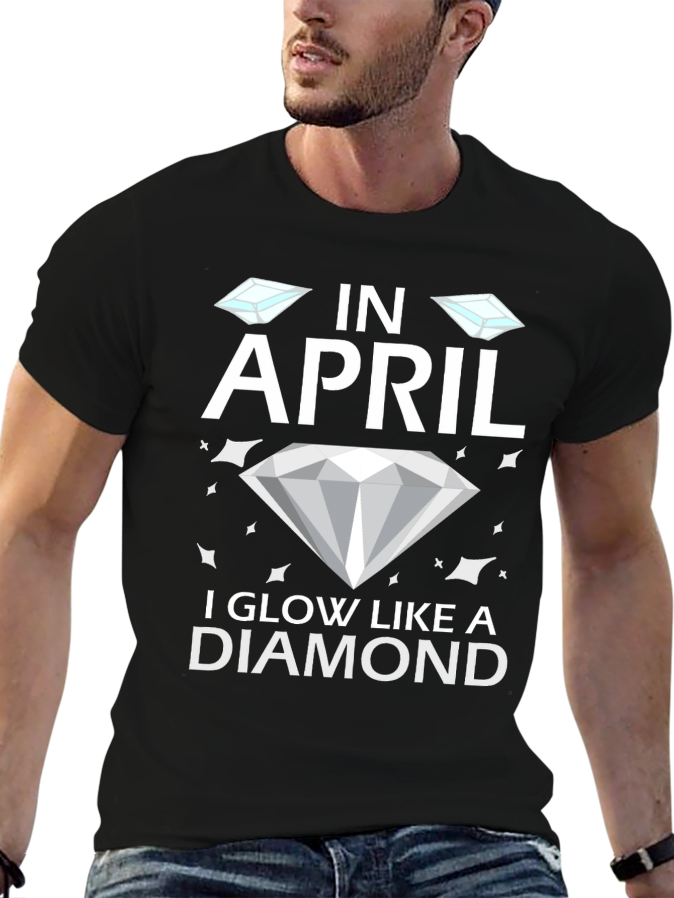 In April I Glow Like A Diamond T-Shirt