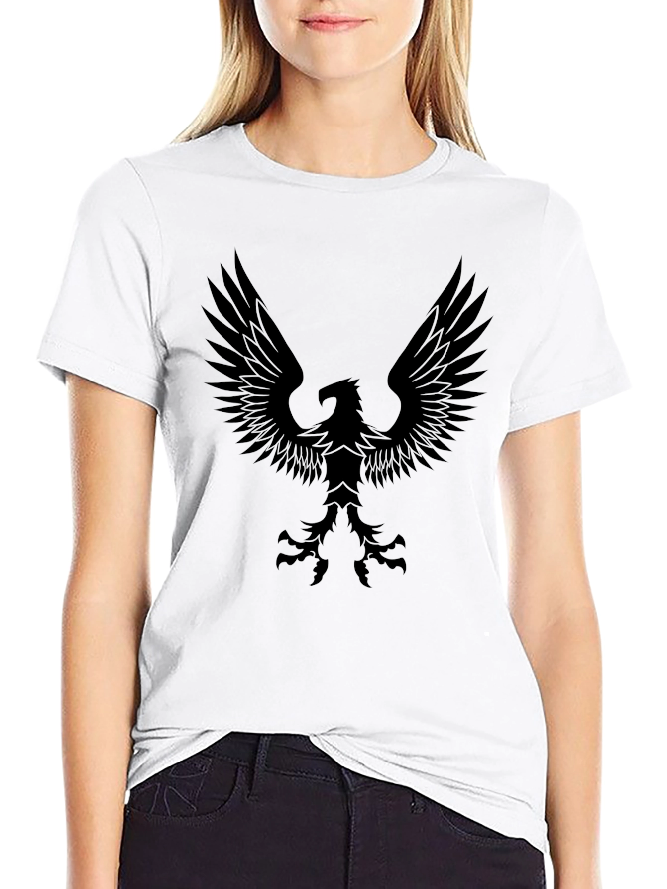 Black Eagle Graphic Tee - Menswear