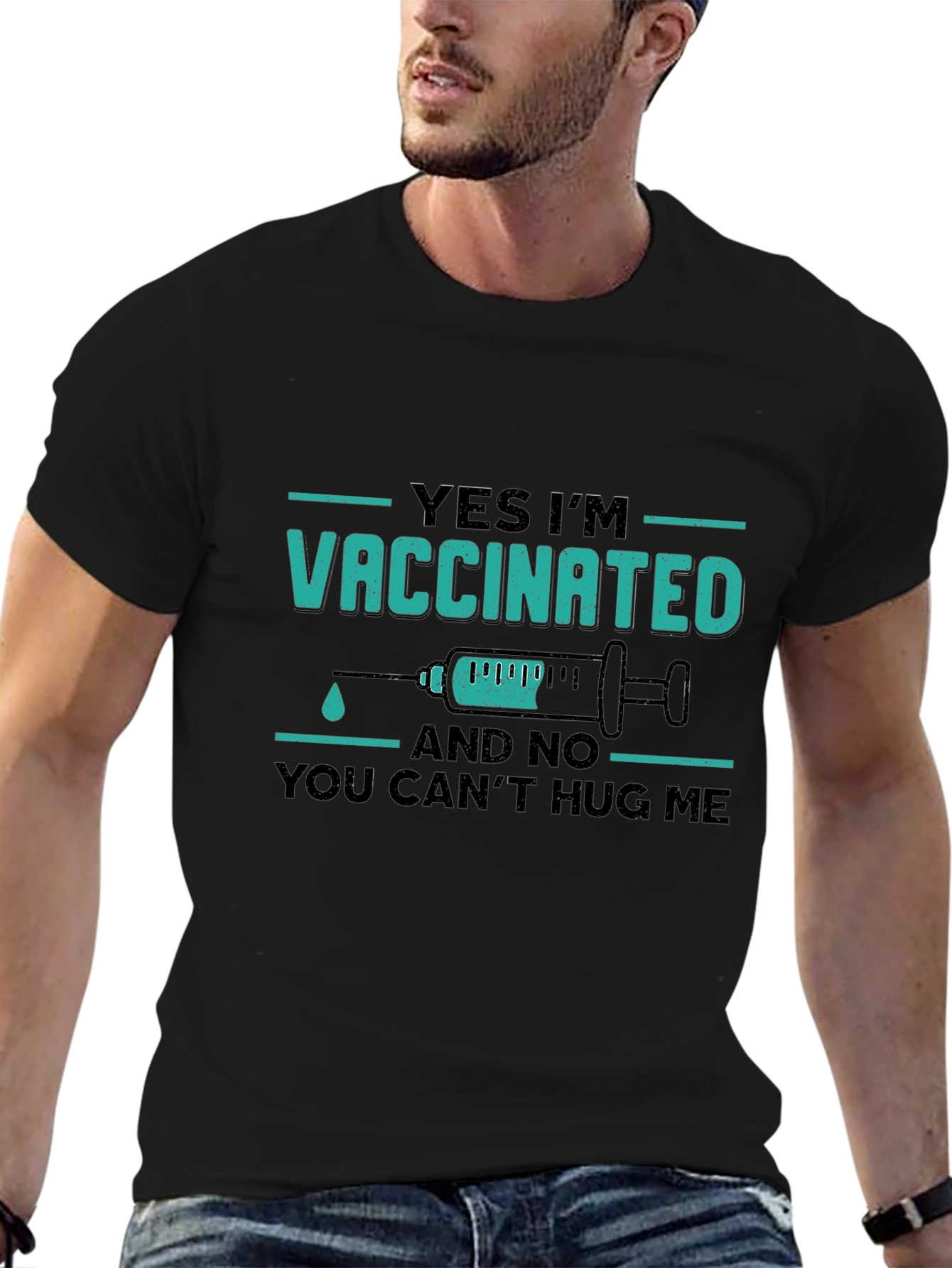 Vaccinated Funny Graphic Tee