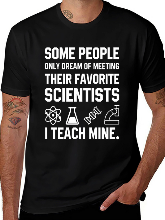 Scientist Teacher T-Shirt - Teach Mine