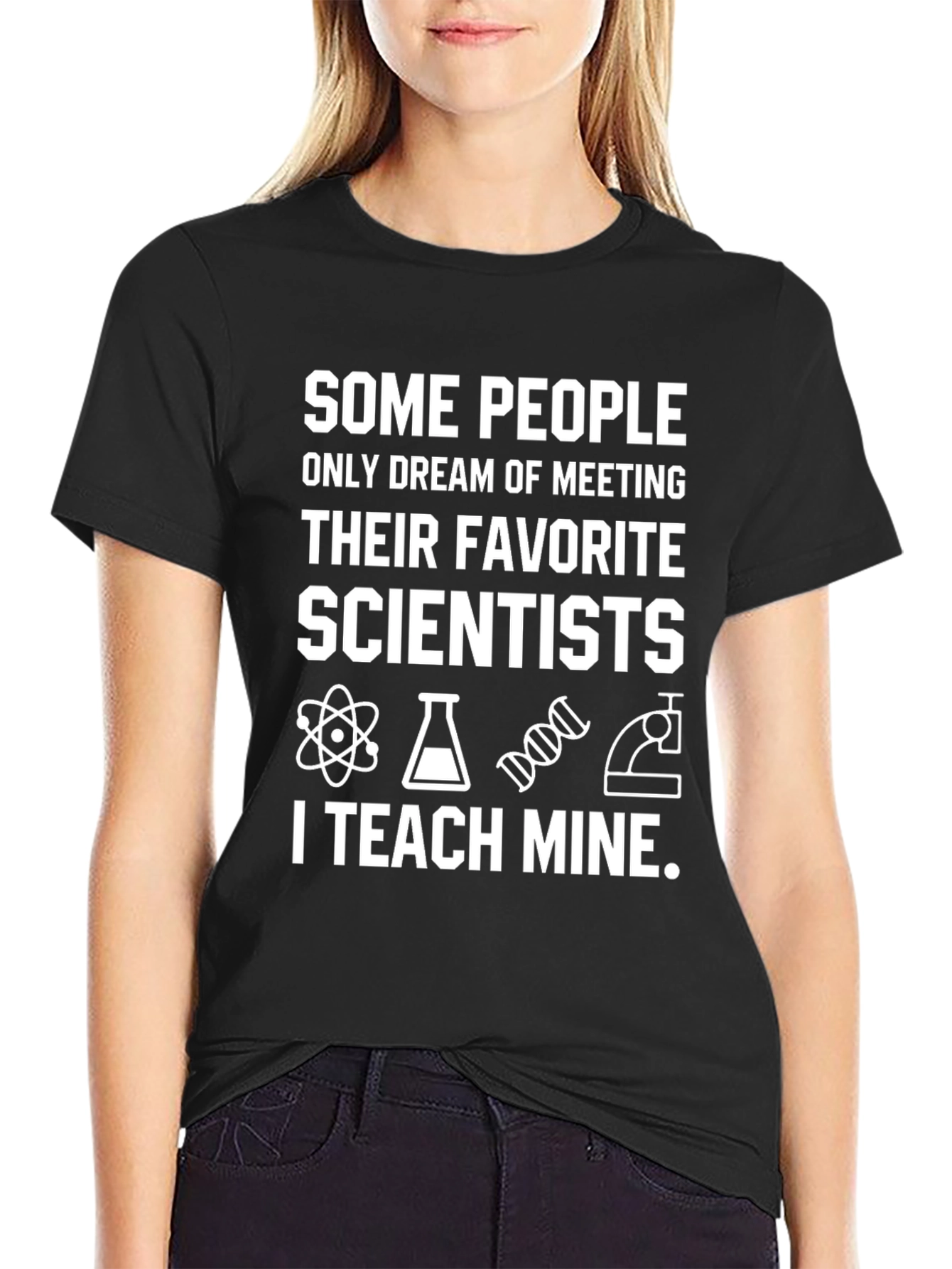 Scientist Teacher T-Shirt - Teach Mine