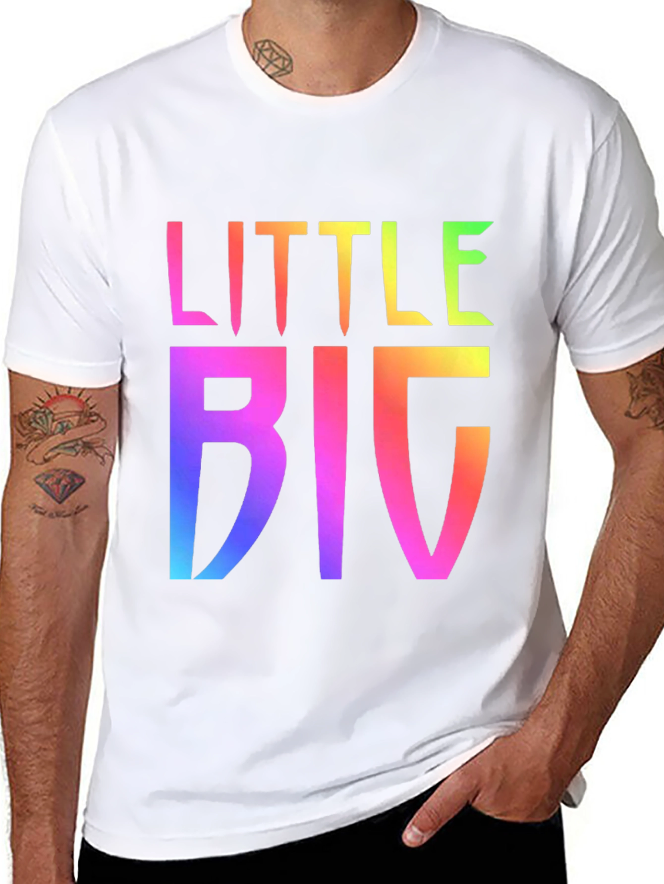 Little Big Rainbow Graphic Tee