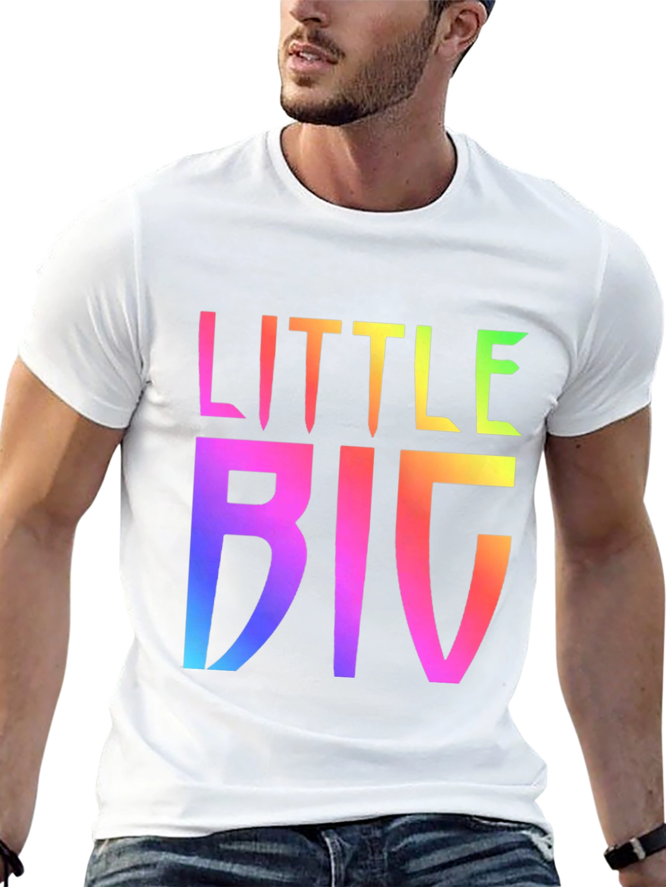 Little Big Rainbow Graphic Tee