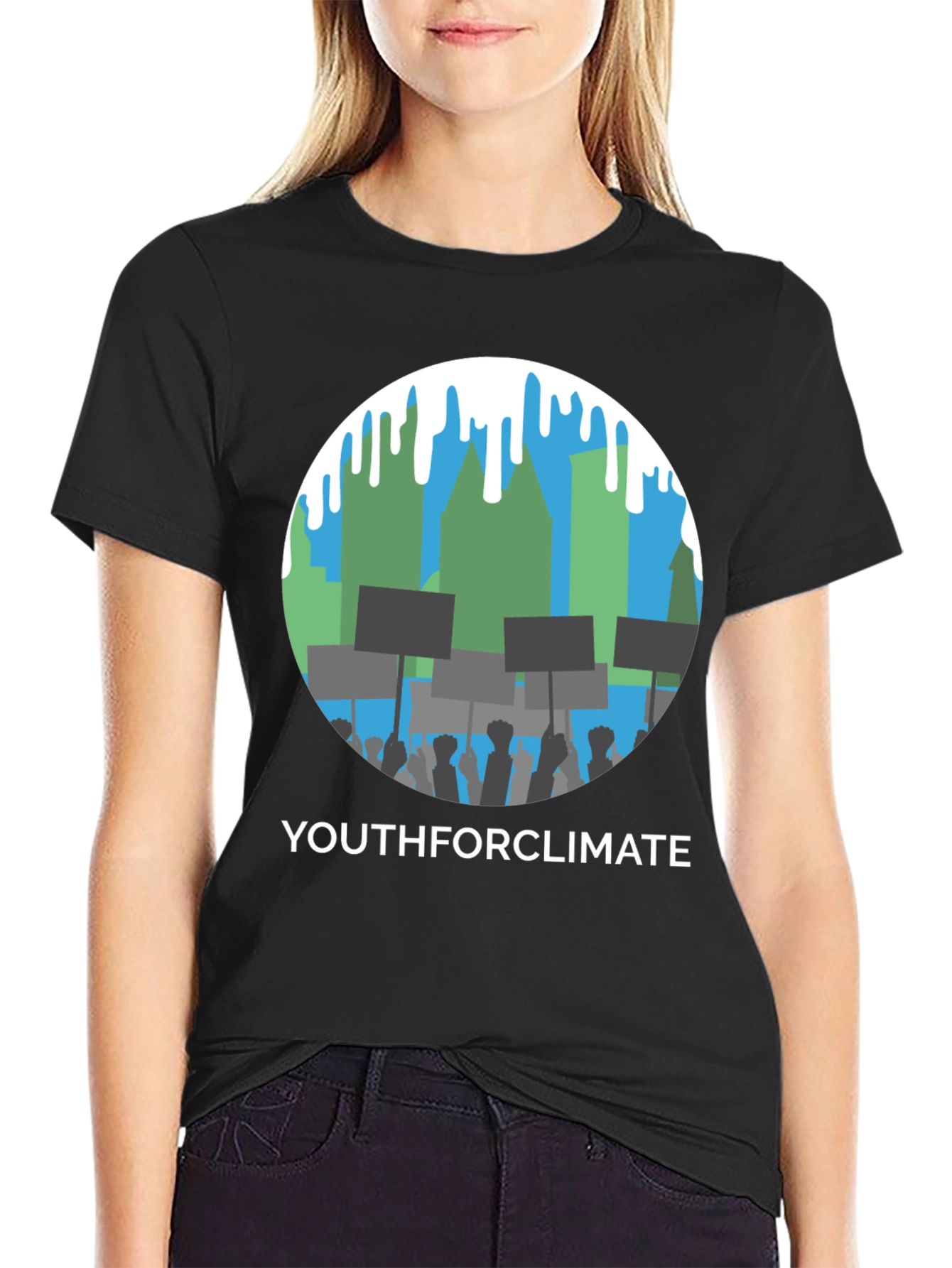 YouthforClimate Graphic Tee - Protest Shirt