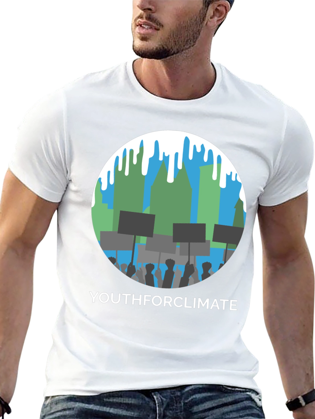 YouthforClimate Graphic Tee - Protest Shirt