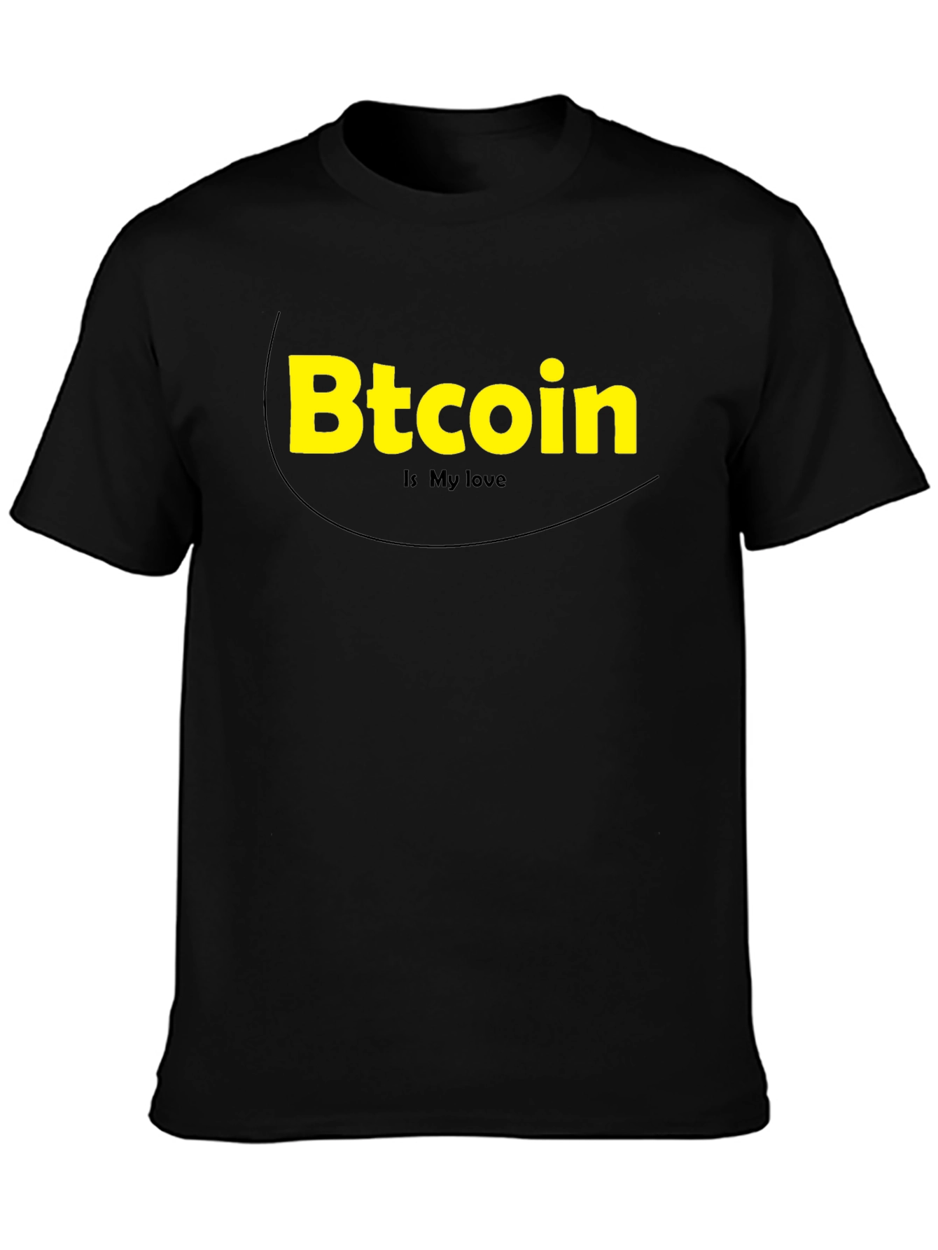 Bitcoin Is My Love - Graphic Tee