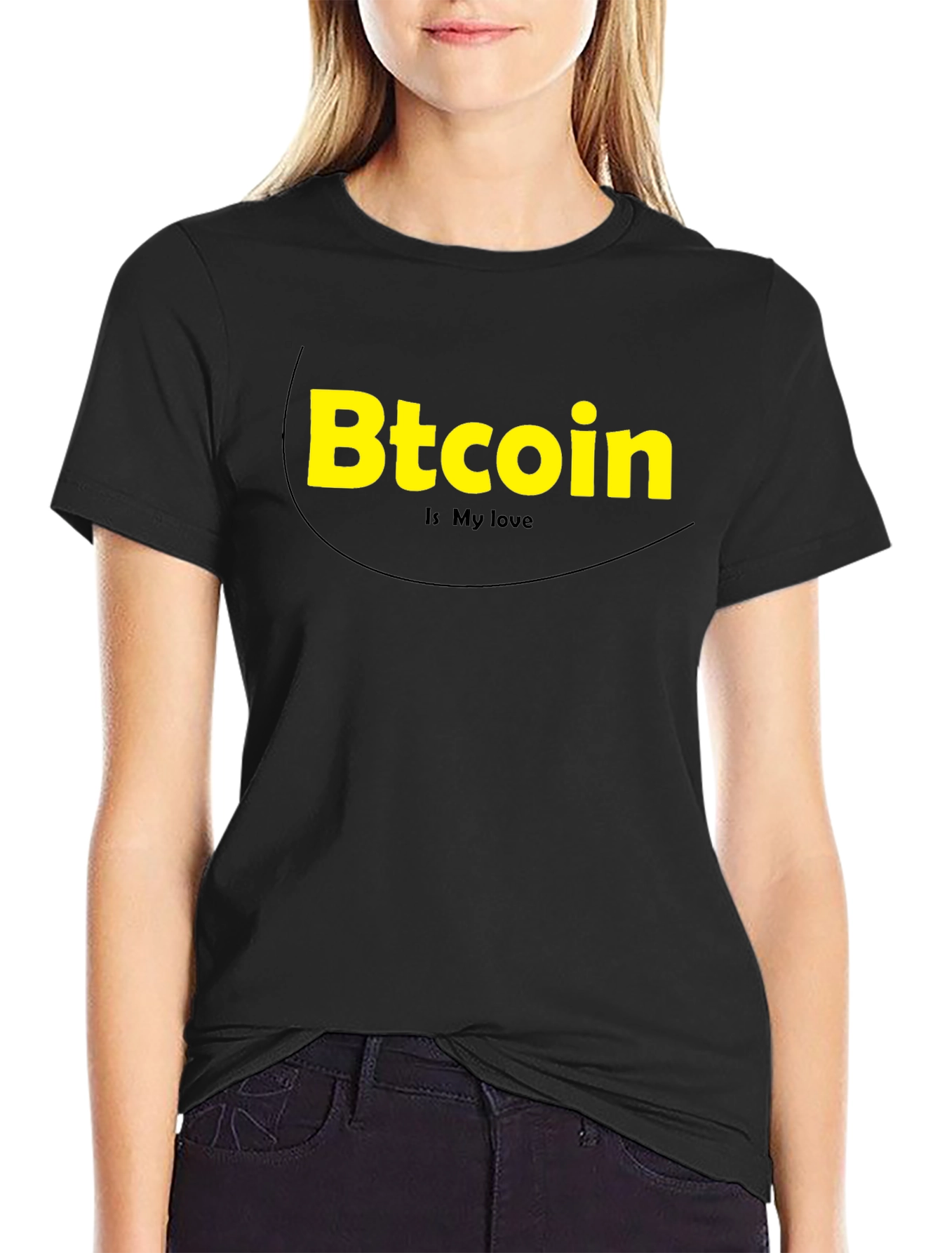 Bitcoin Is My Love - Graphic Tee