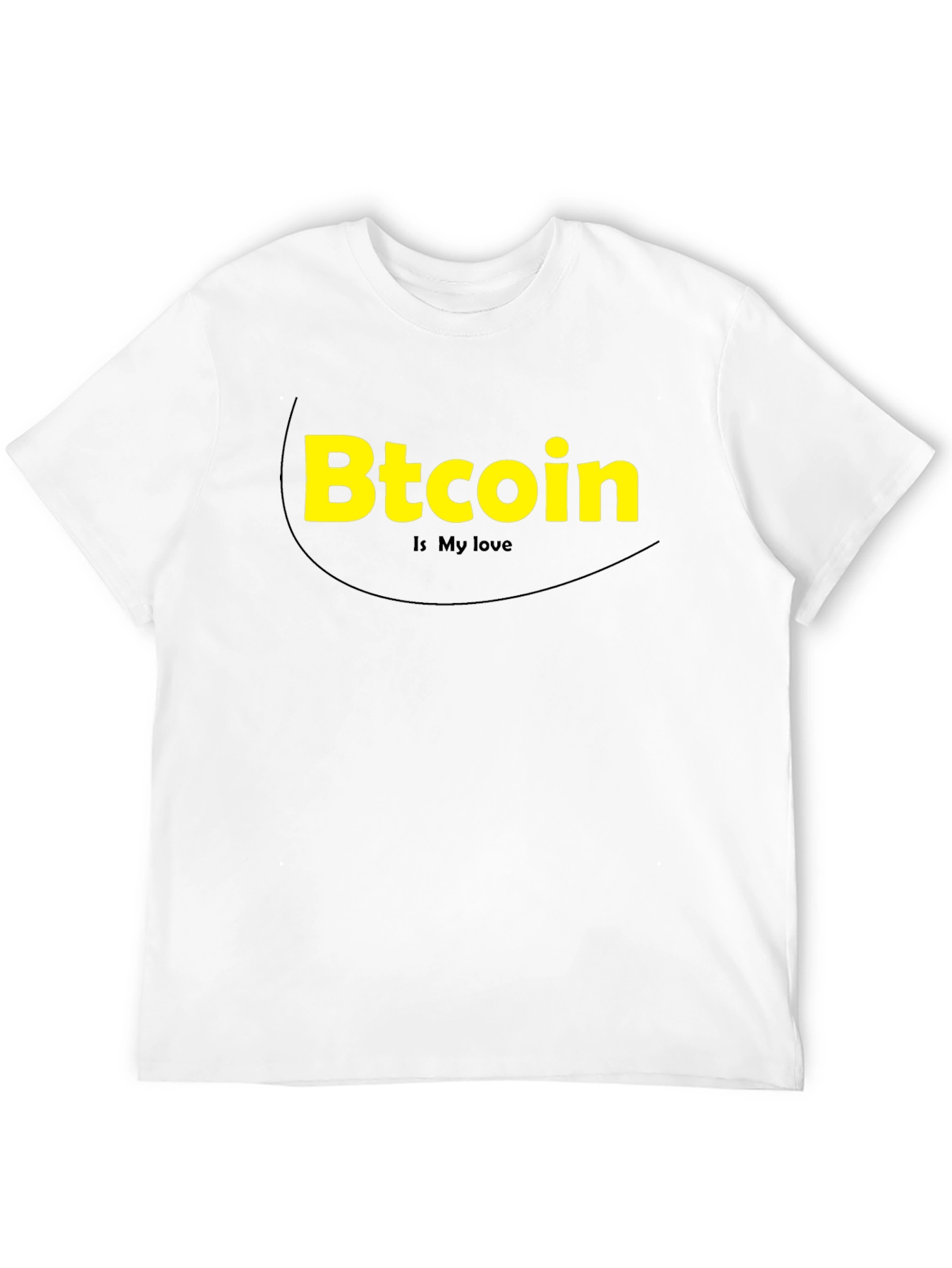 Bitcoin Is My Love - Graphic Tee