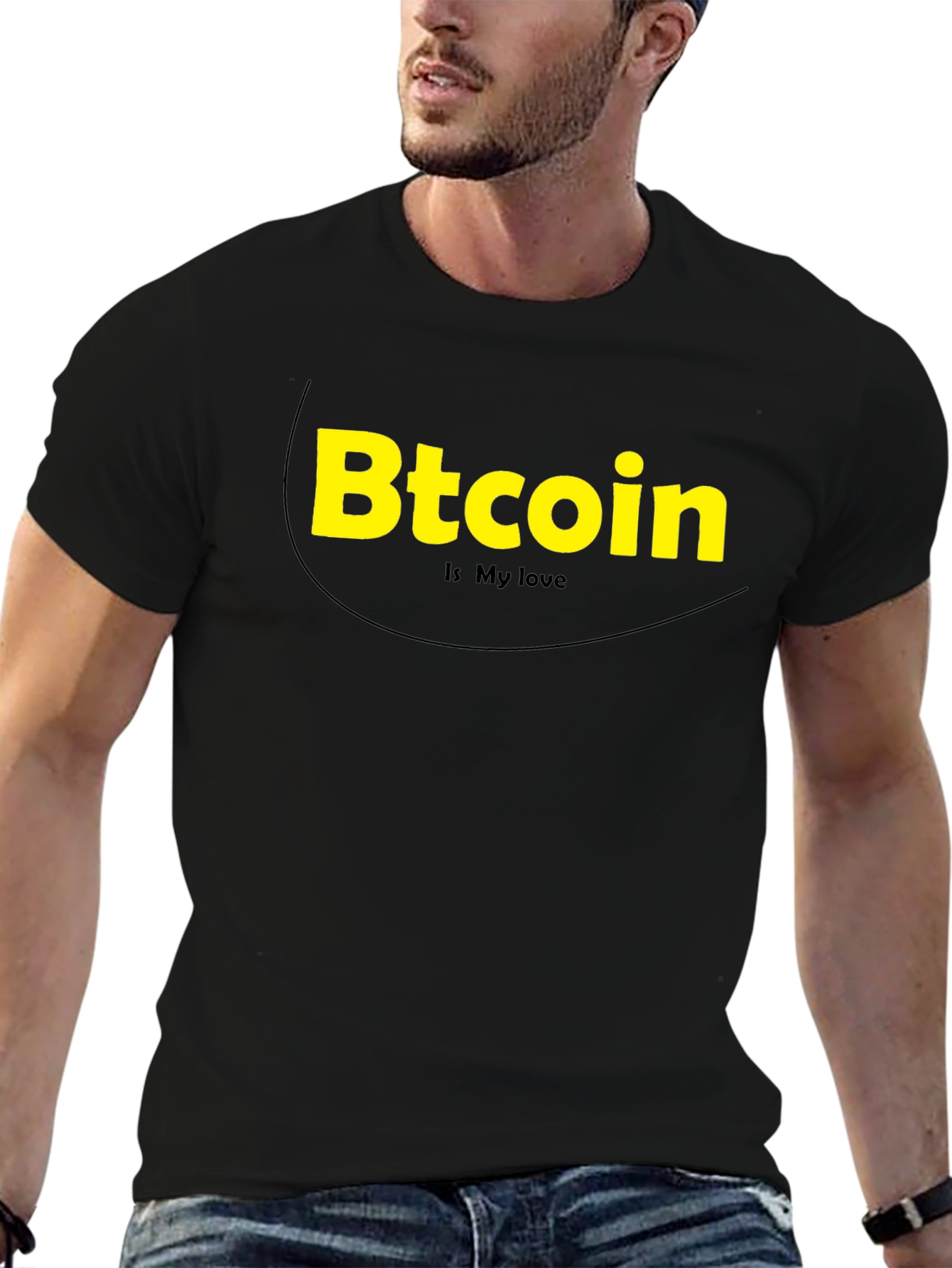 Bitcoin Is My Love - Graphic Tee
