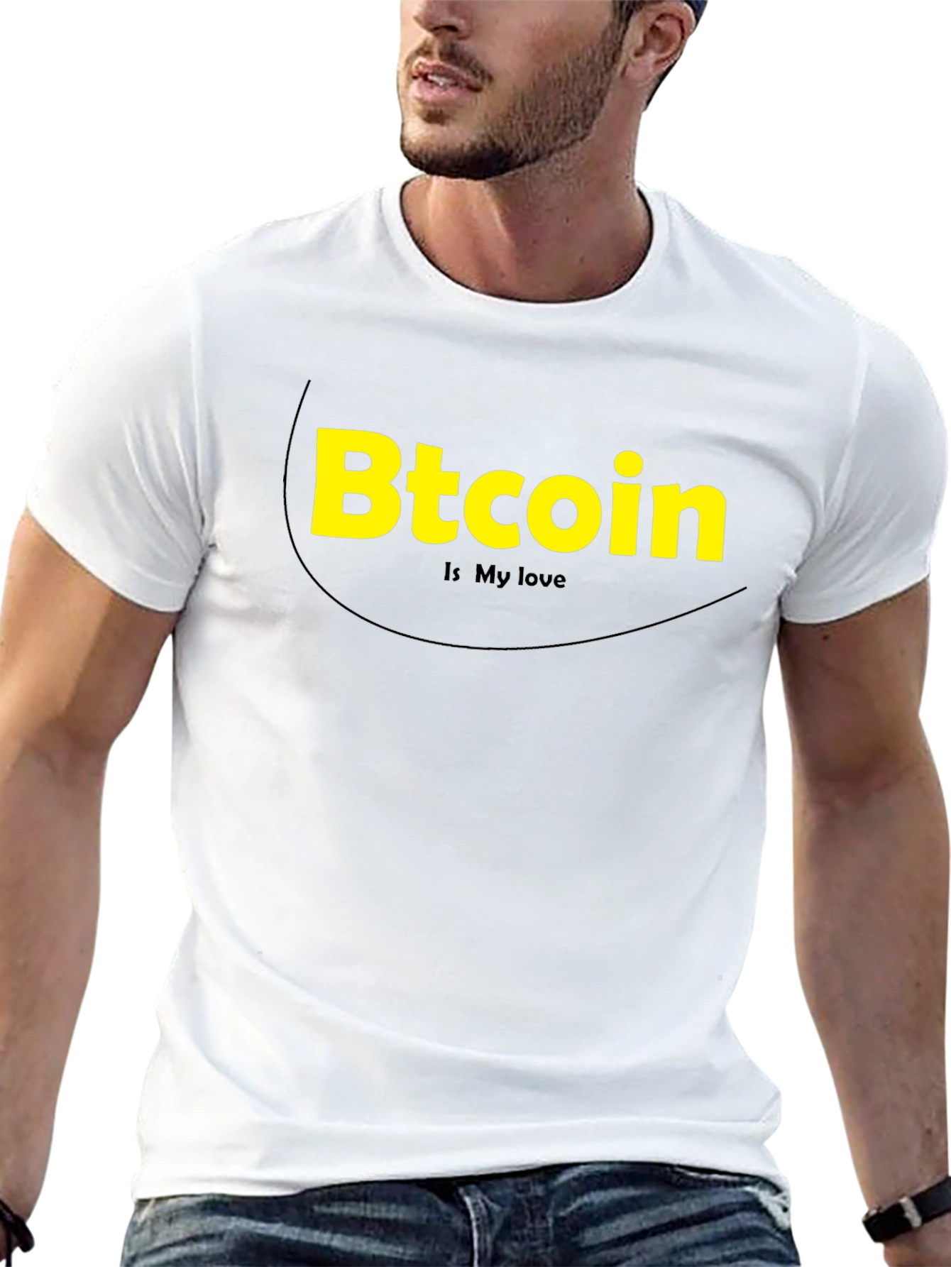 Bitcoin Is My Love - Graphic Tee
