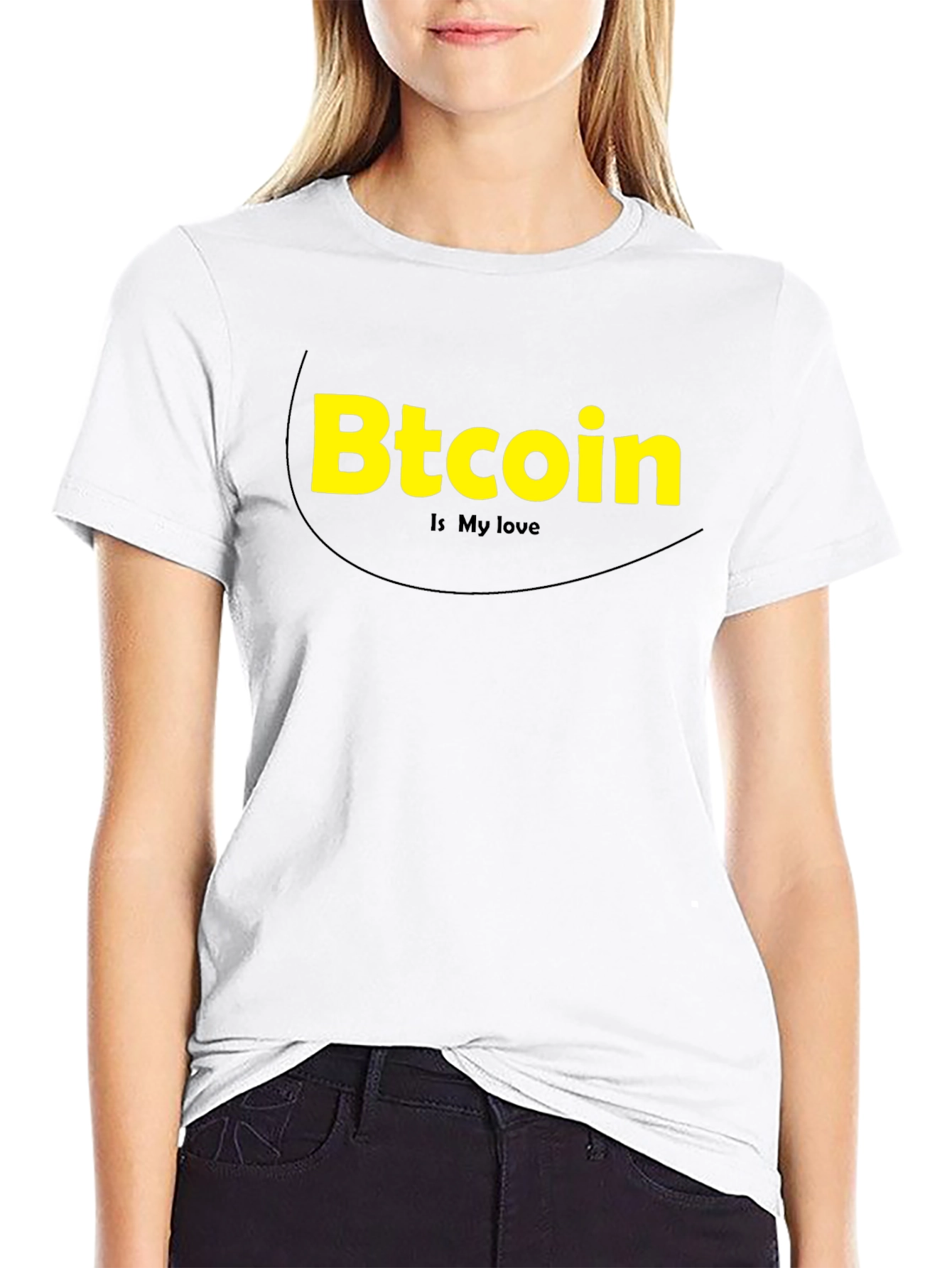 Bitcoin Is My Love - Graphic Tee