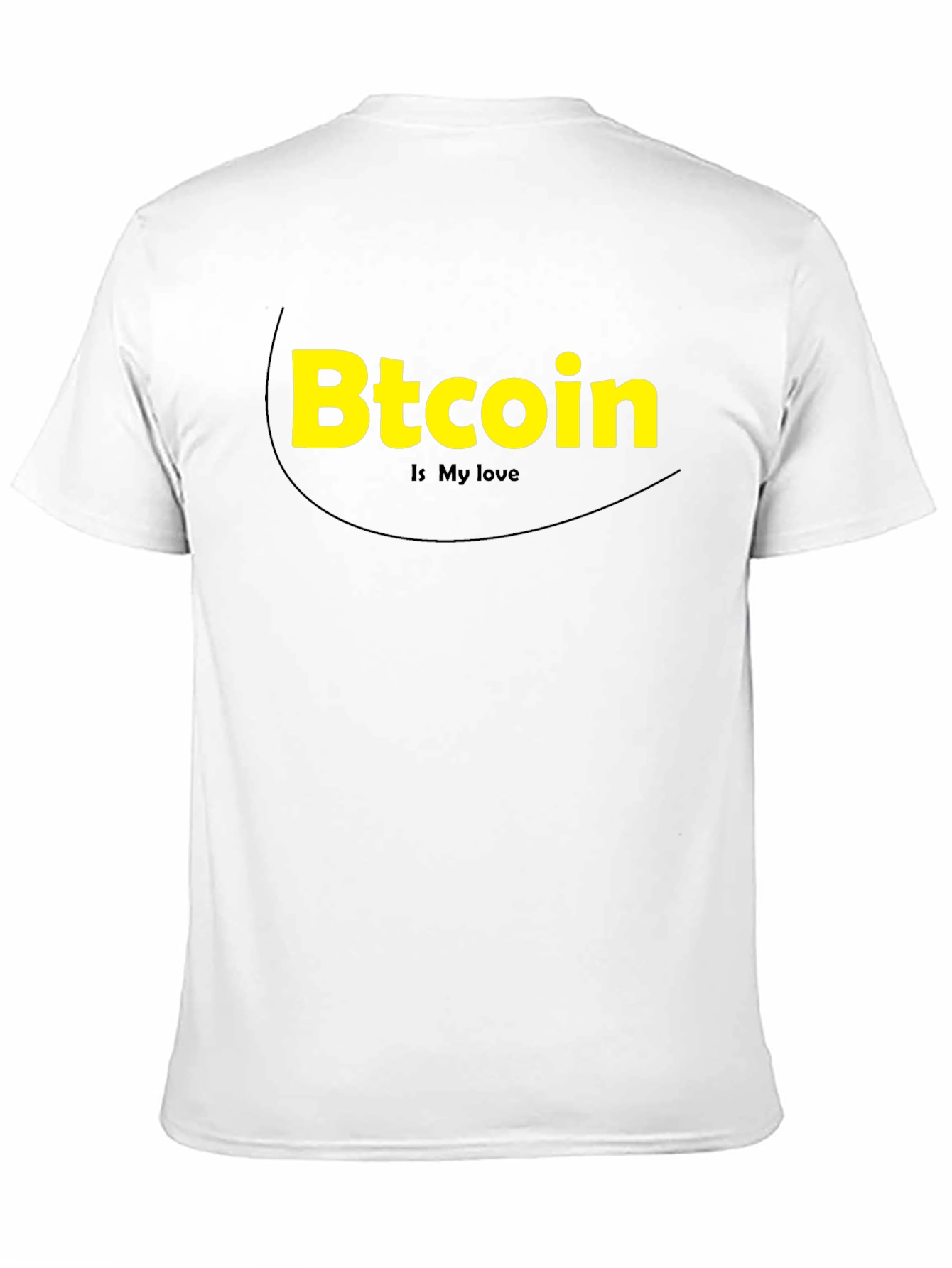 Bitcoin Is My Love - Graphic Tee