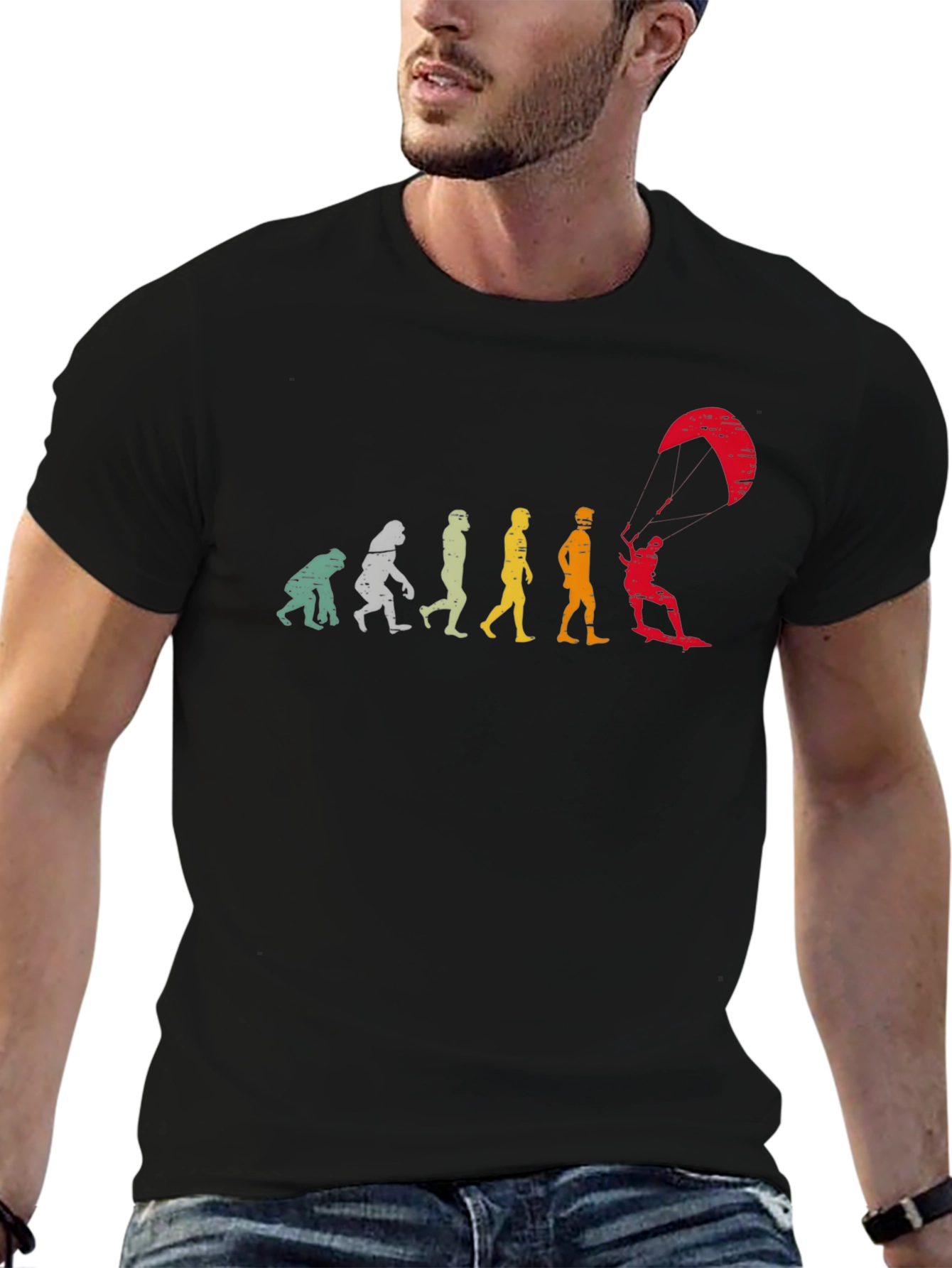 Evolution of Kitesurfing T-Shirt