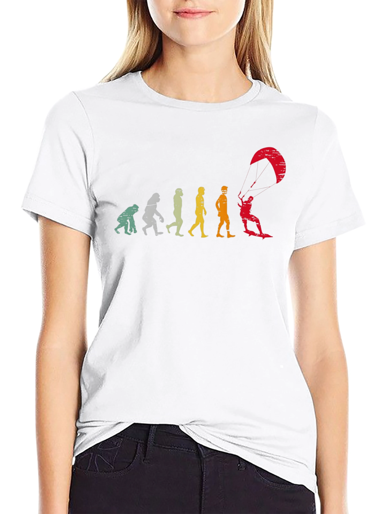 Evolution of Kitesurfing T-Shirt