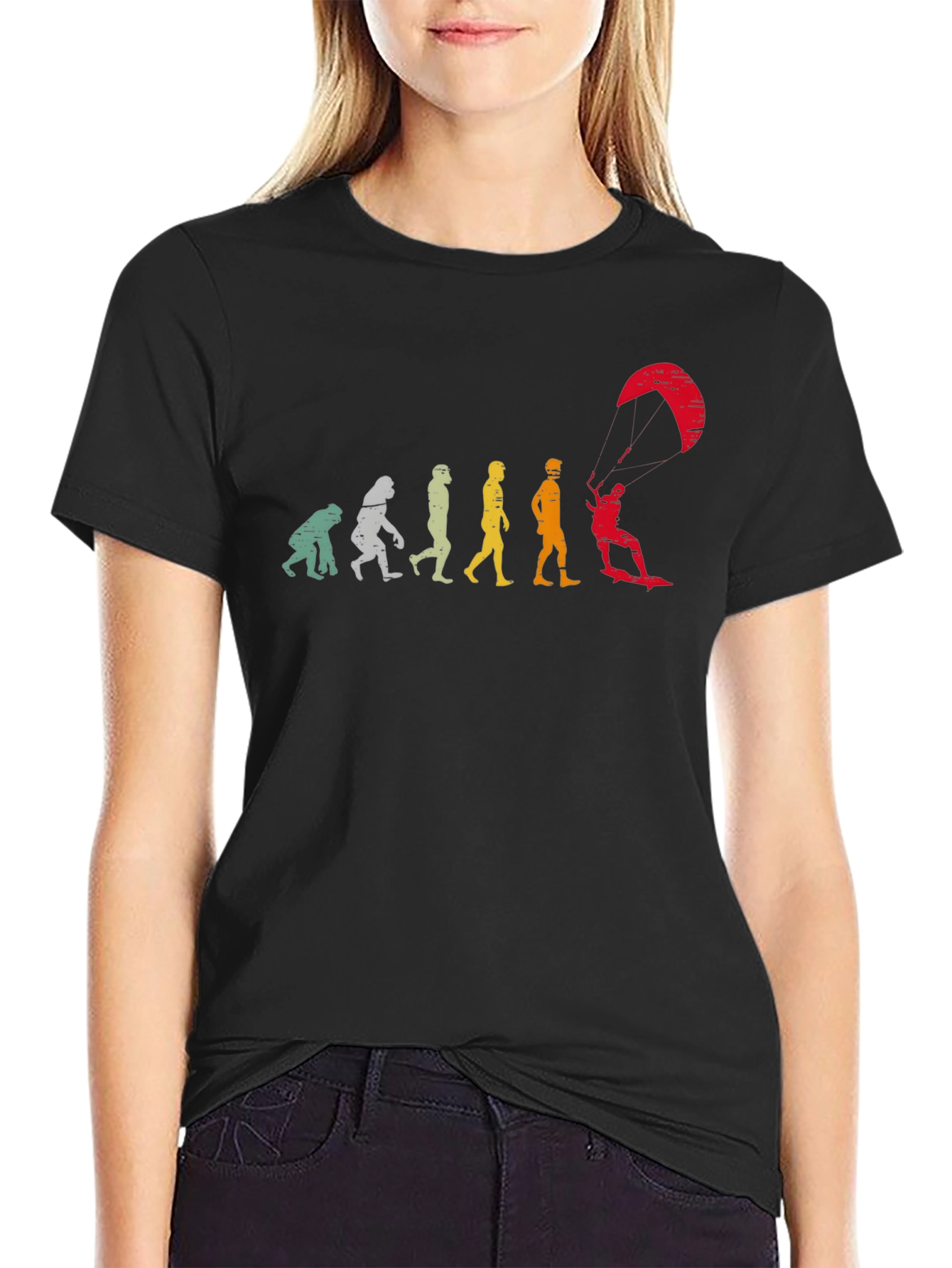 Evolution of Kitesurfing T-Shirt