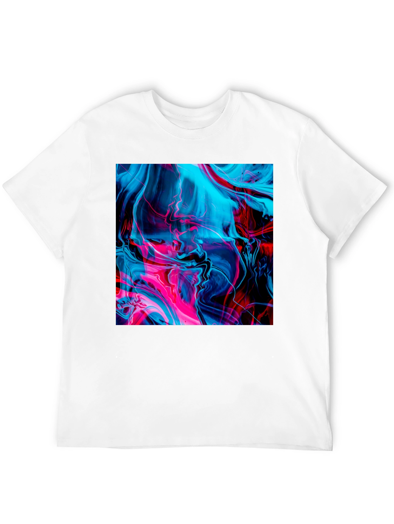 Abstract Swirl T-Shirt - Vibrant Graphic Tee