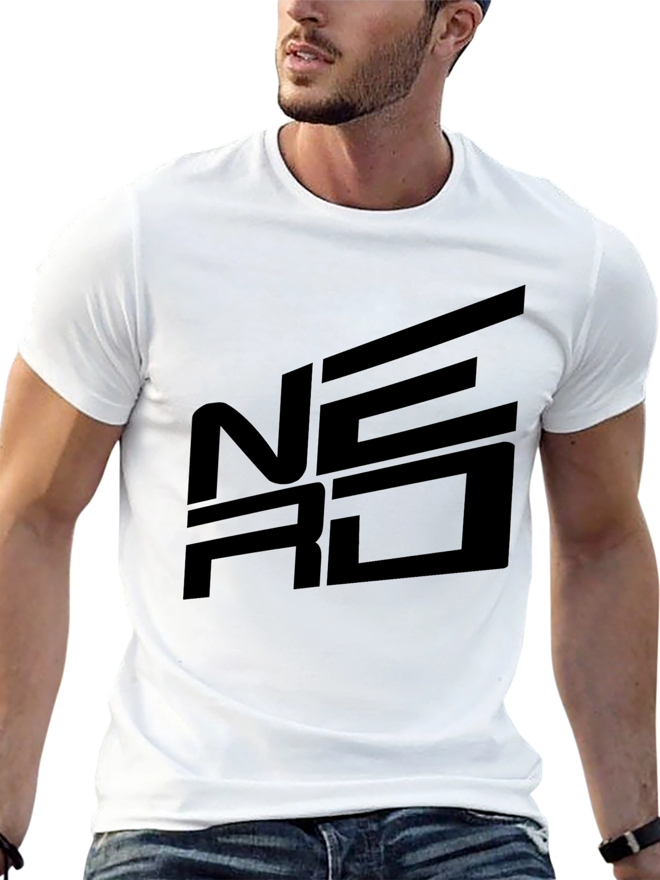 NERO Graphic T-Shirt - Mens Black Tee