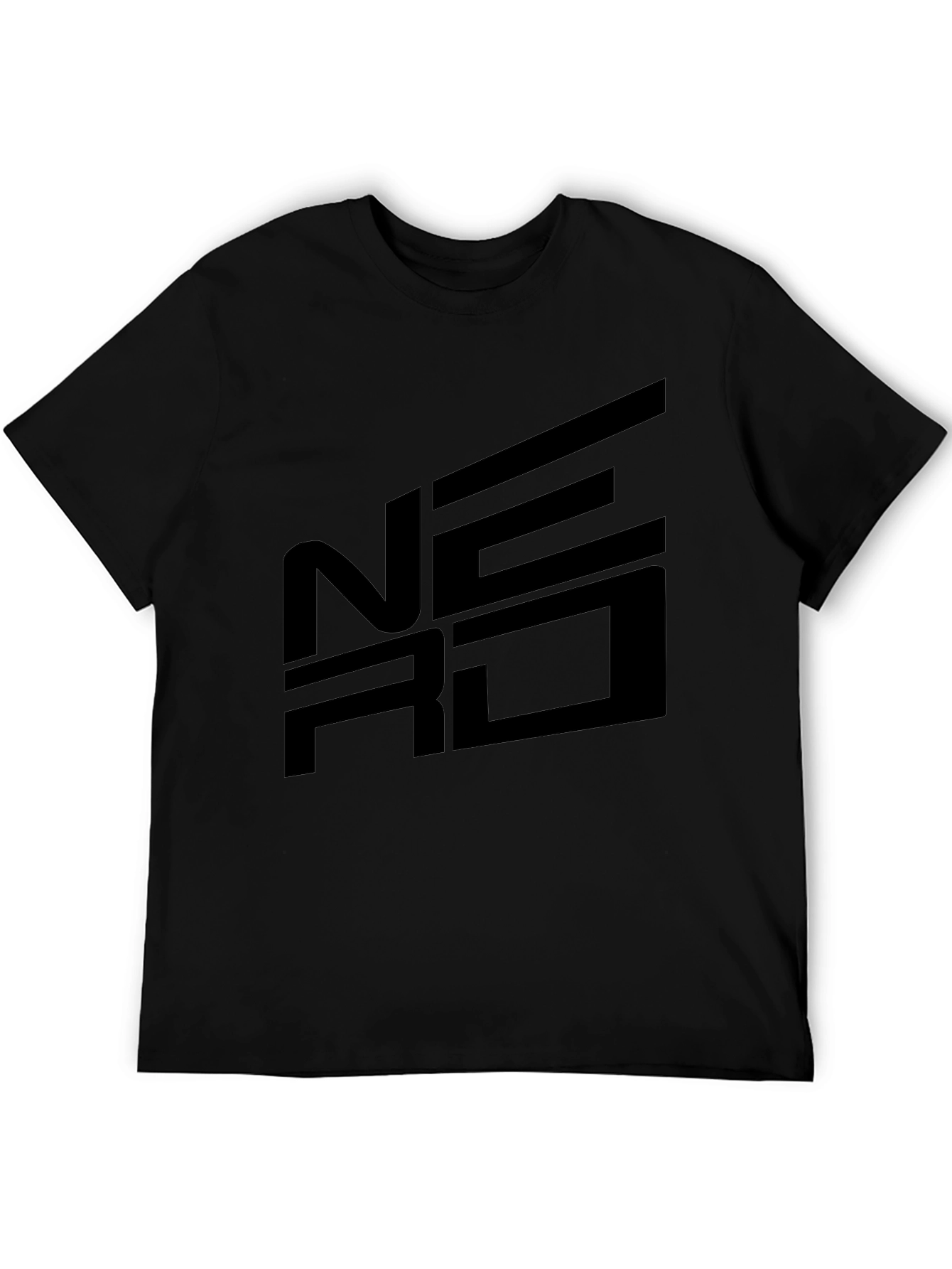 NERO Graphic T-Shirt - Mens Black Tee