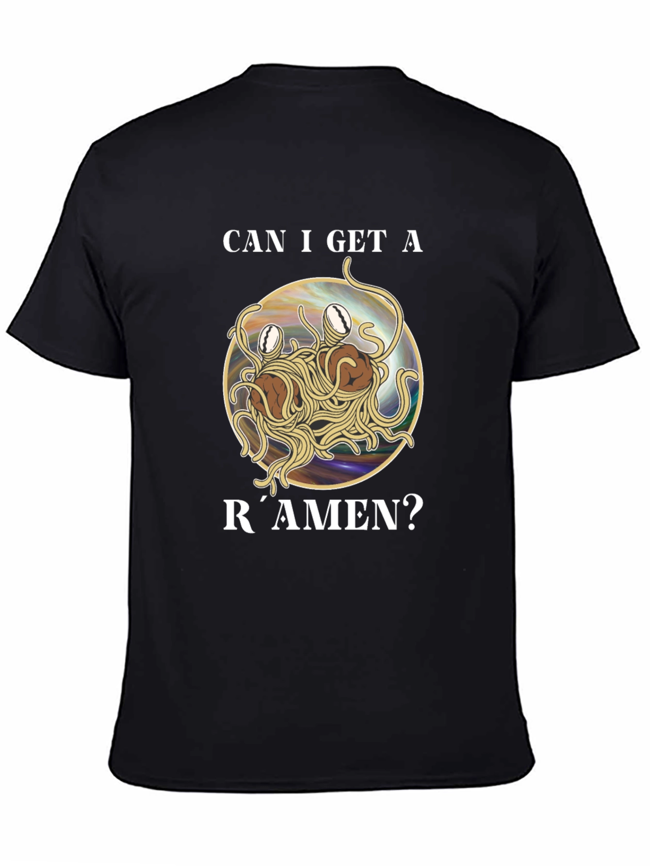 Flying Spaghetti Monster T-Shirt Ramen Tee