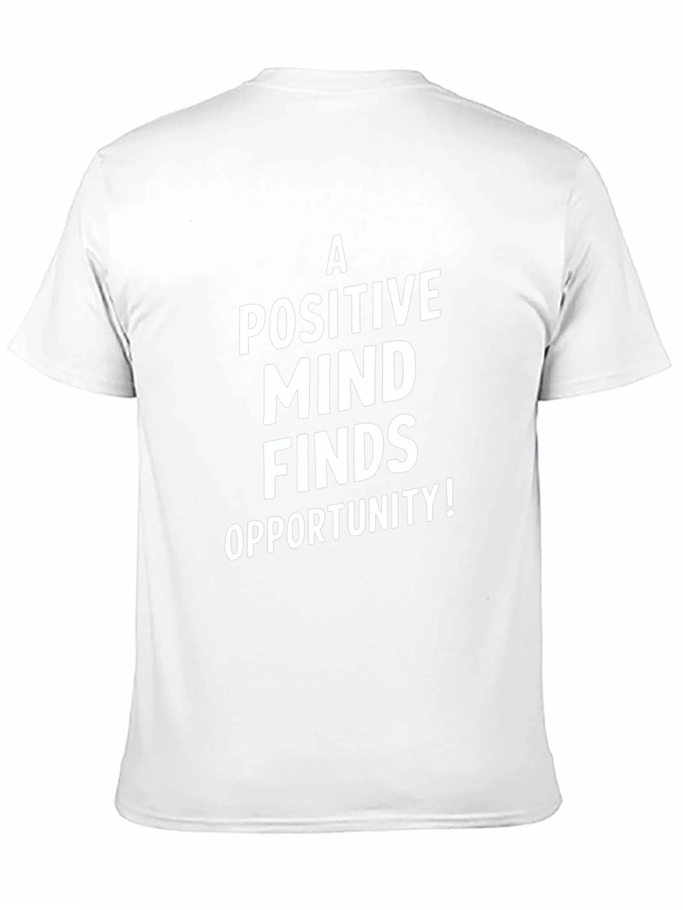 Positive Mind T-Shirt - Motivational Graphic Tee