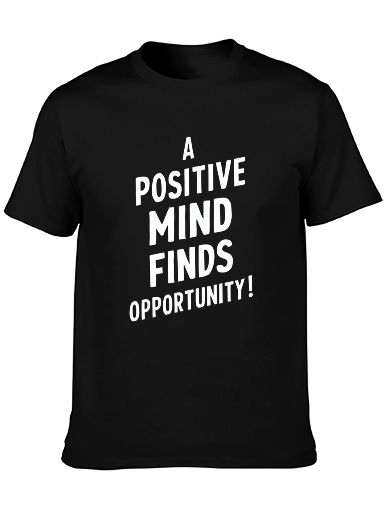 Positive Mind T-Shirt - Motivational Graphic Tee