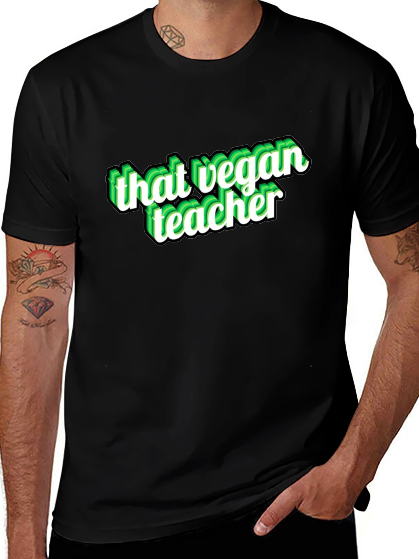 That Vegan Teacher Graphic Tee - Unisex