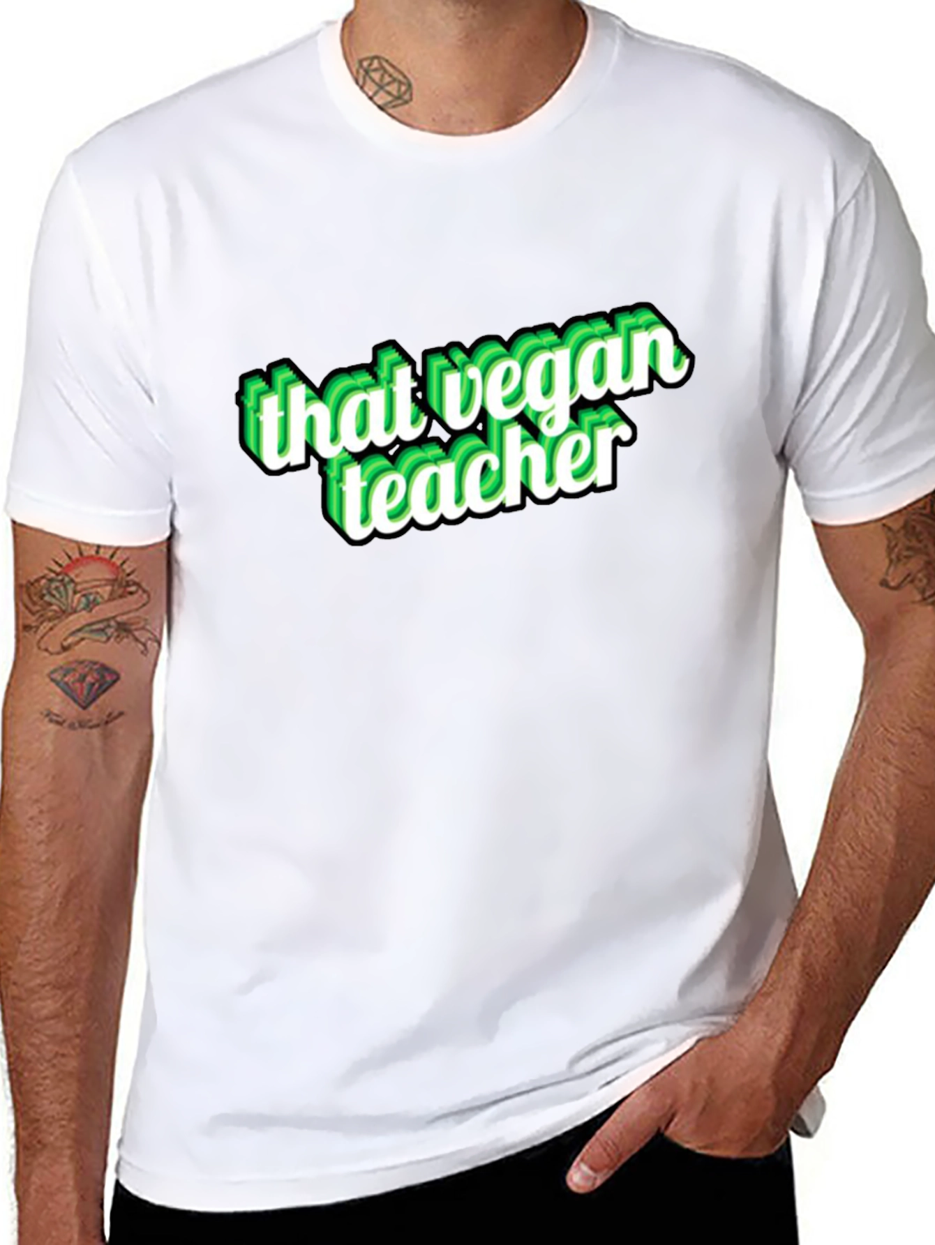 That Vegan Teacher Graphic Tee - Unisex