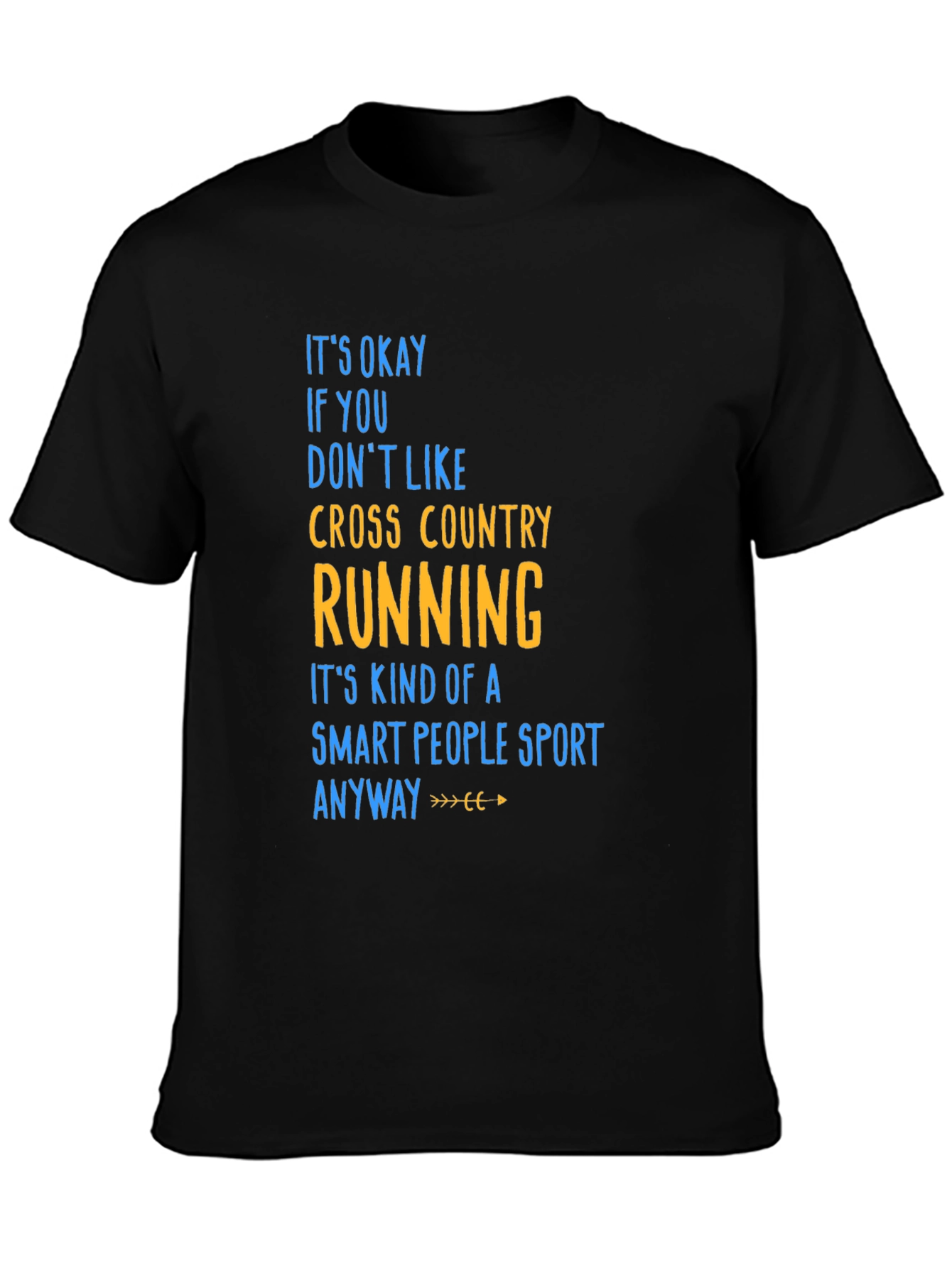 Funny Cross Country Running Smart People Sport T-Shirt