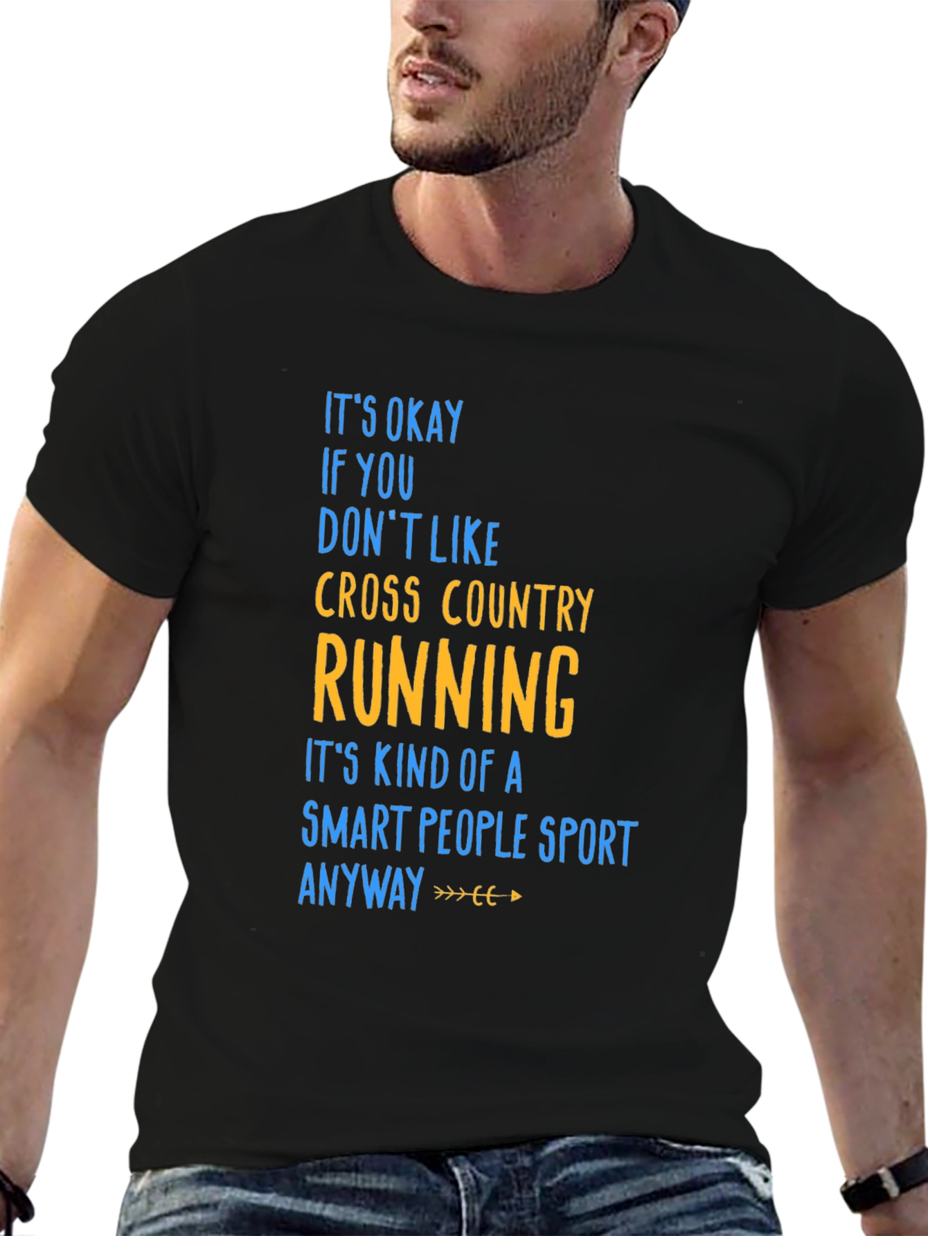 Funny Cross Country Running Smart People Sport T-Shirt
