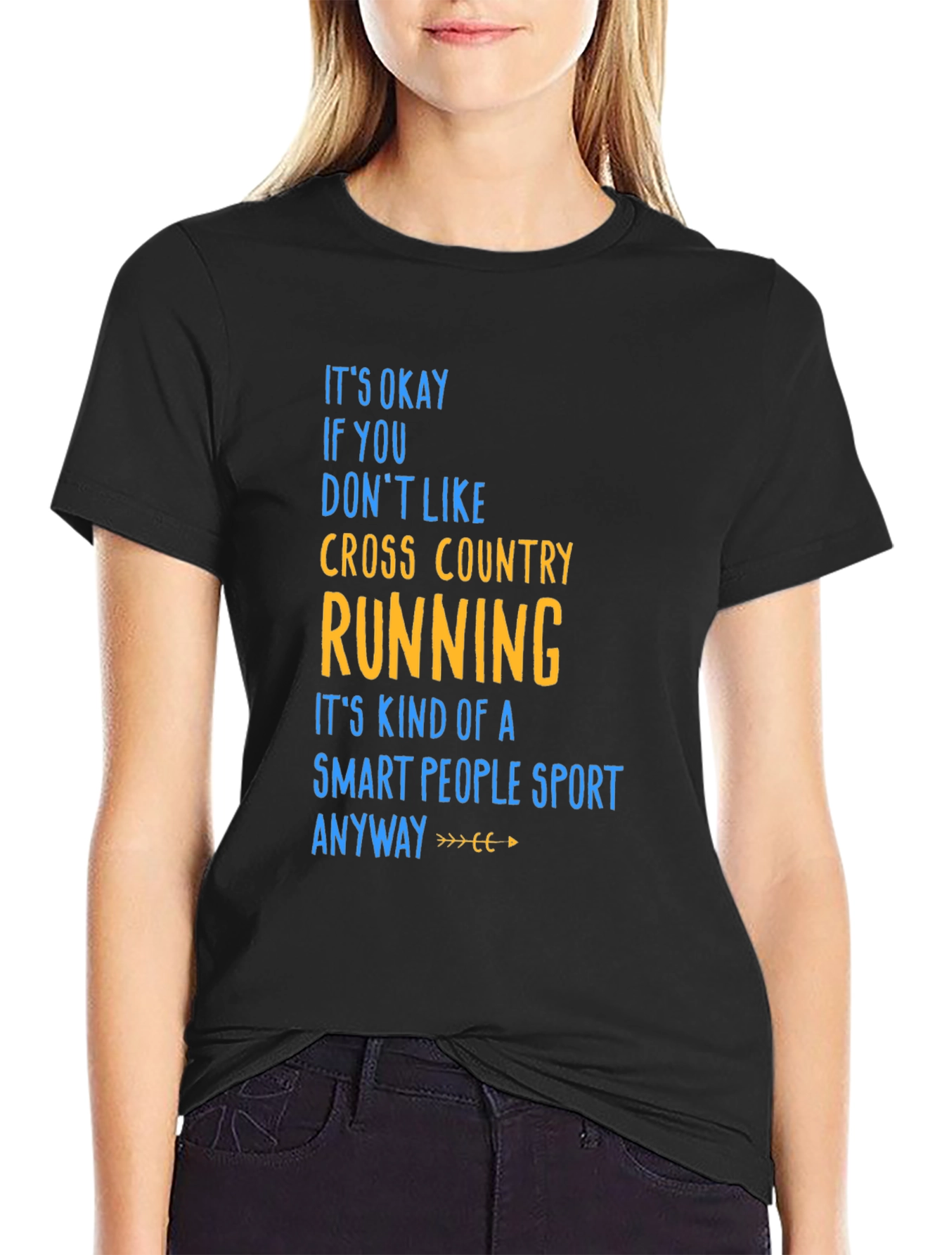 Funny Cross Country Running Smart People Sport T-Shirt
